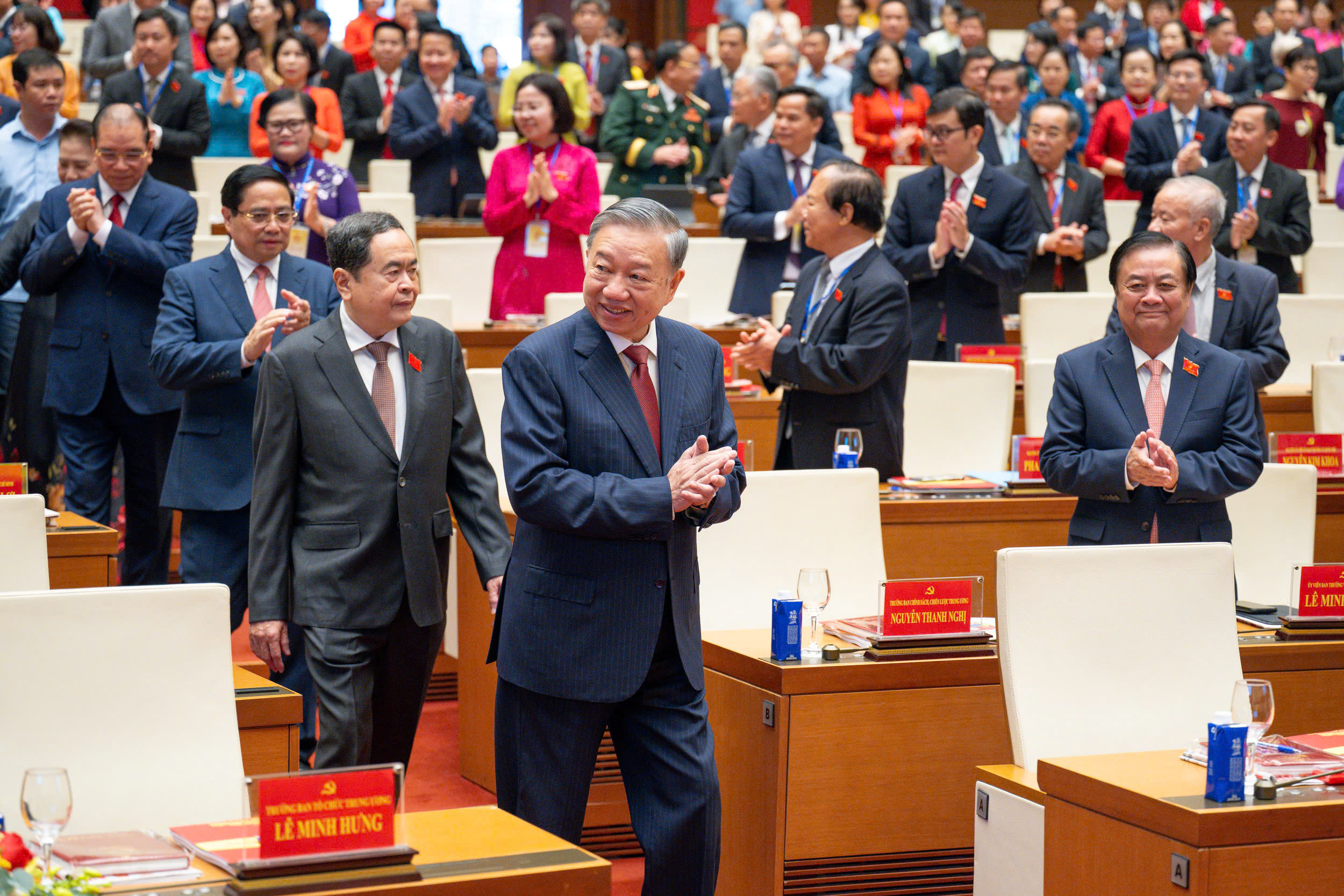 Tổng Bí thư Tô Lâm dự Đại hội đại biểu Đảng bộ Quốc hội lần thứ I - 1