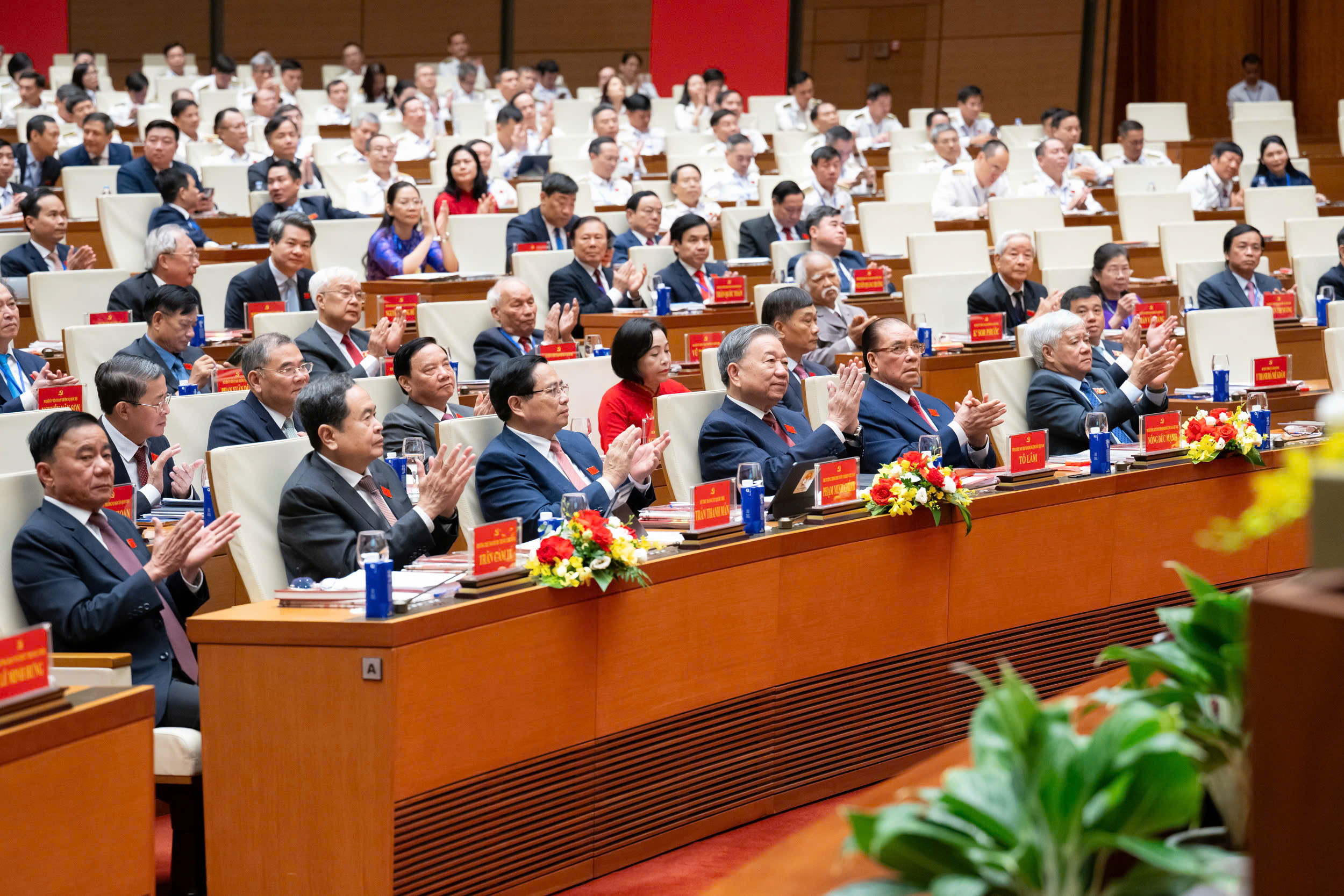 Tổng Bí thư Tô Lâm dự Đại hội đại biểu Đảng bộ Quốc hội lần thứ I - 2