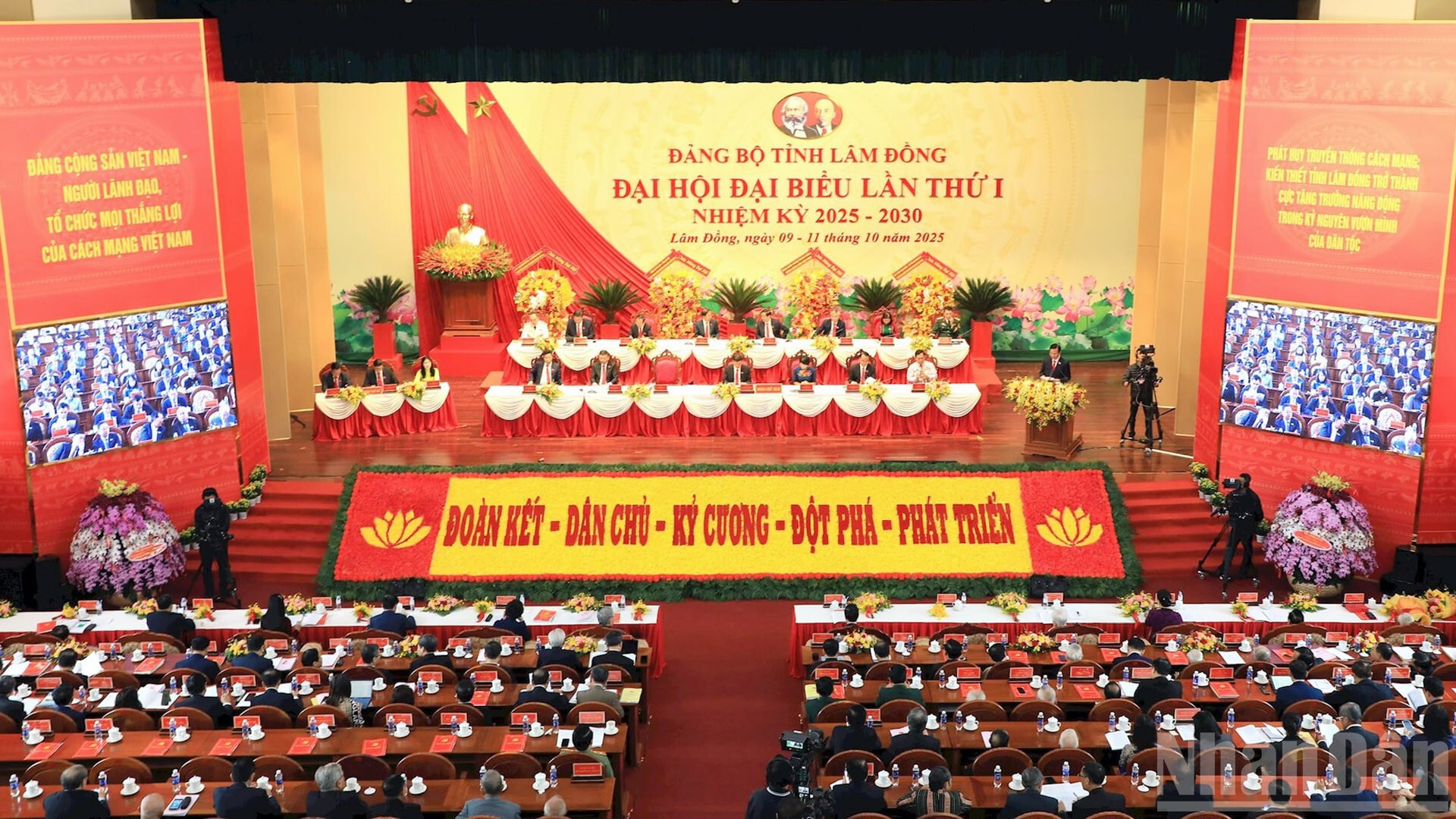 Khai mạc Đại hội đại biểu Đảng bộ tỉnh Lâm Đồng lần thứ I, nhiệm kỳ 2025-2030 - 1