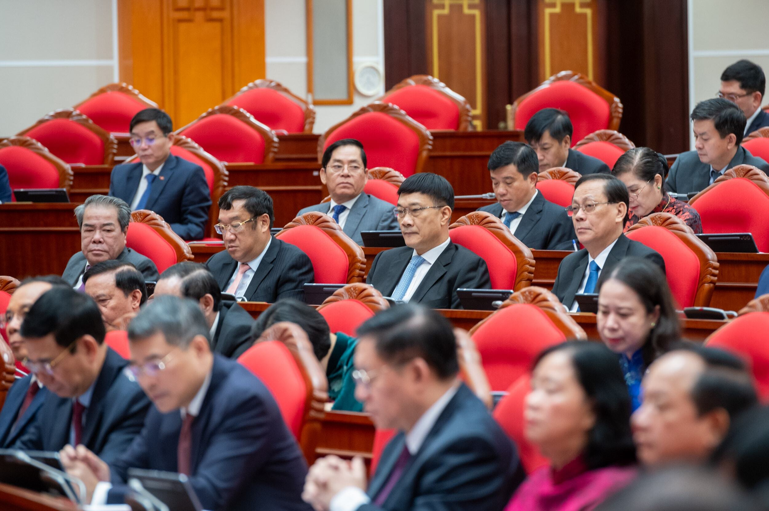 Toàn cảnh khai mạc Hội nghị lần thứ 14 Ban Chấp hành Trung ương Đảng khóa XIII - 5