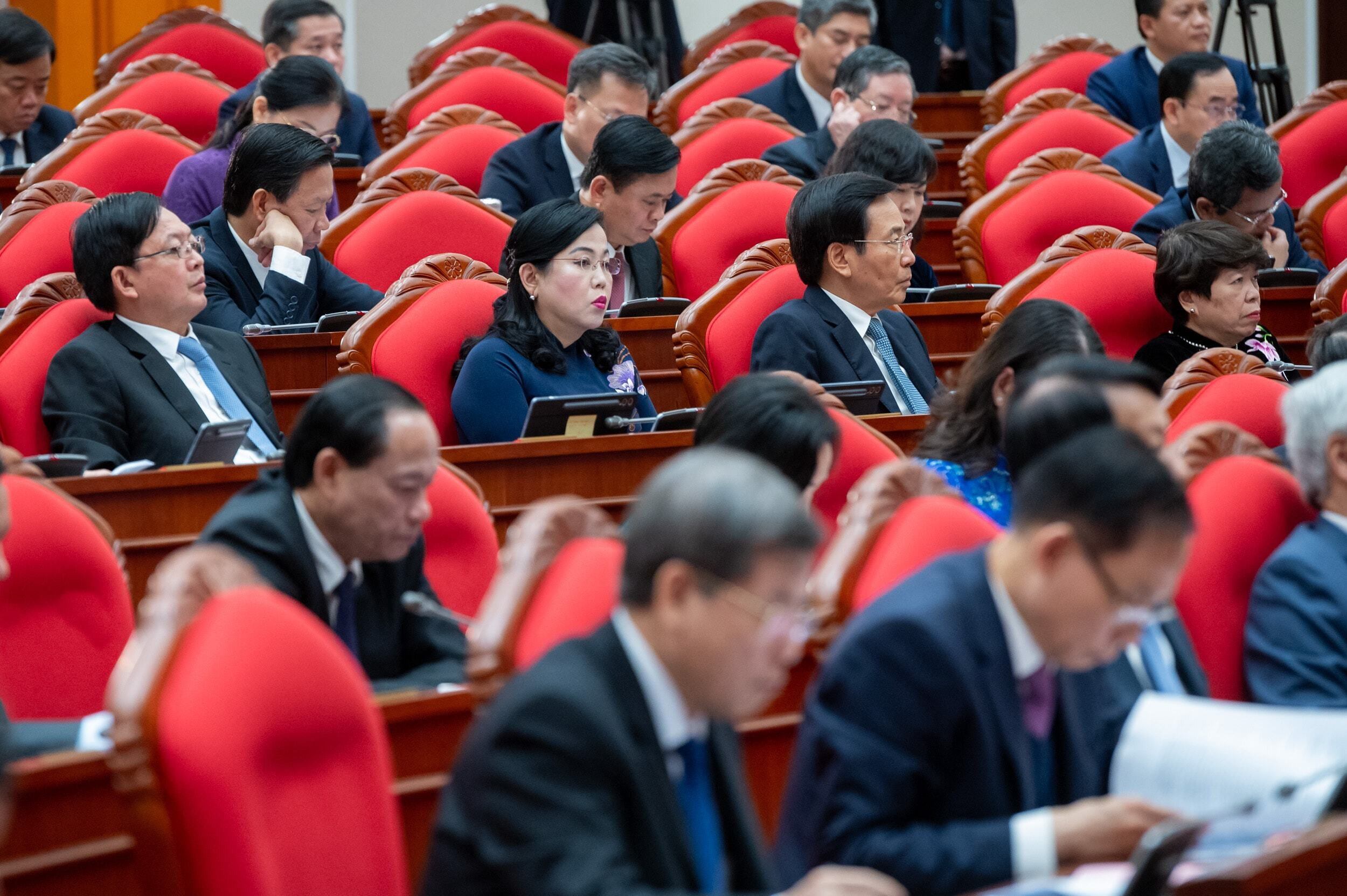 Toàn cảnh khai mạc Hội nghị lần thứ 14 Ban Chấp hành Trung ương Đảng khóa XIII - 8