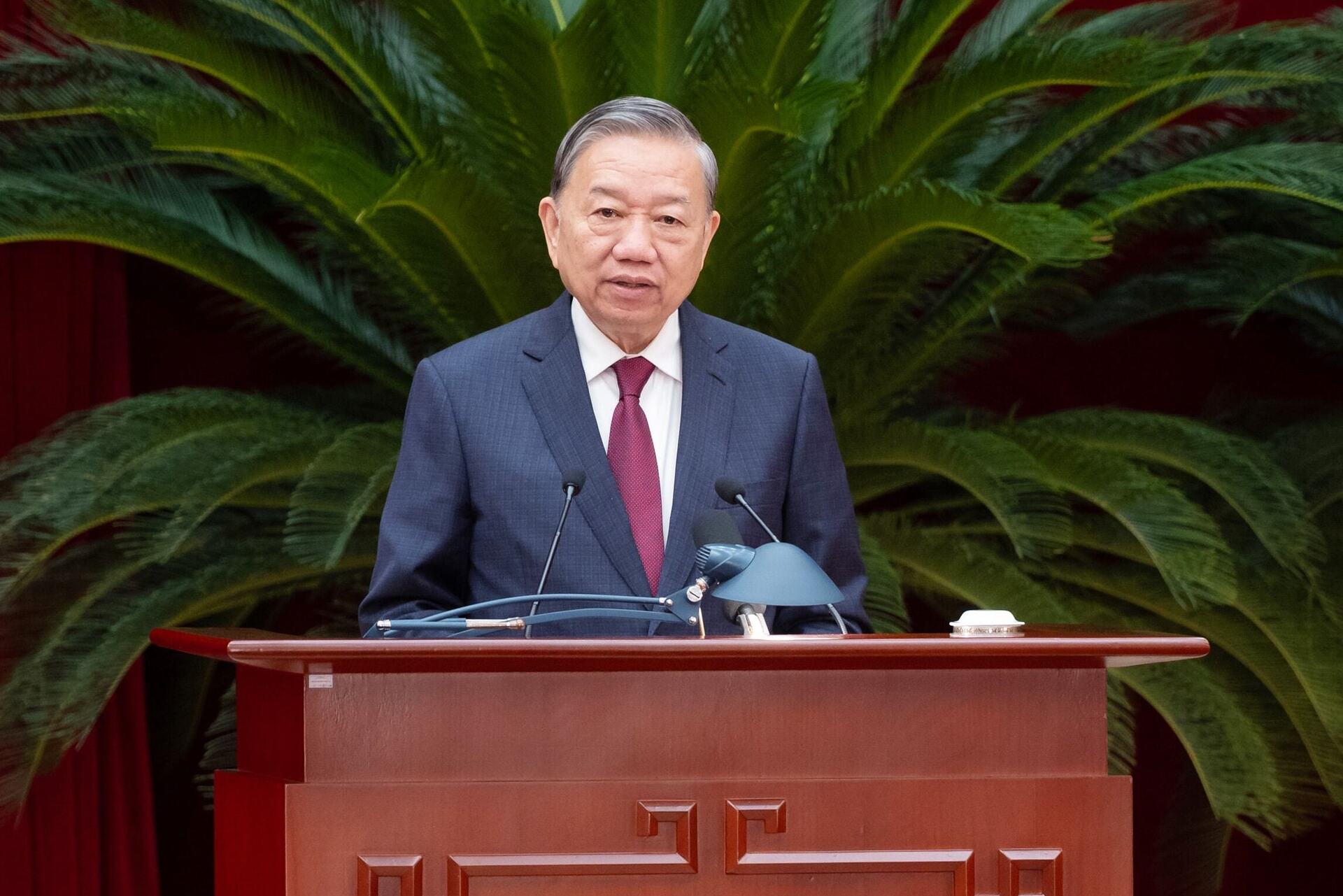 Panorama över avslutningsceremonin för den 14:e konferensen för den 13:e partiets centralkommitté - 2