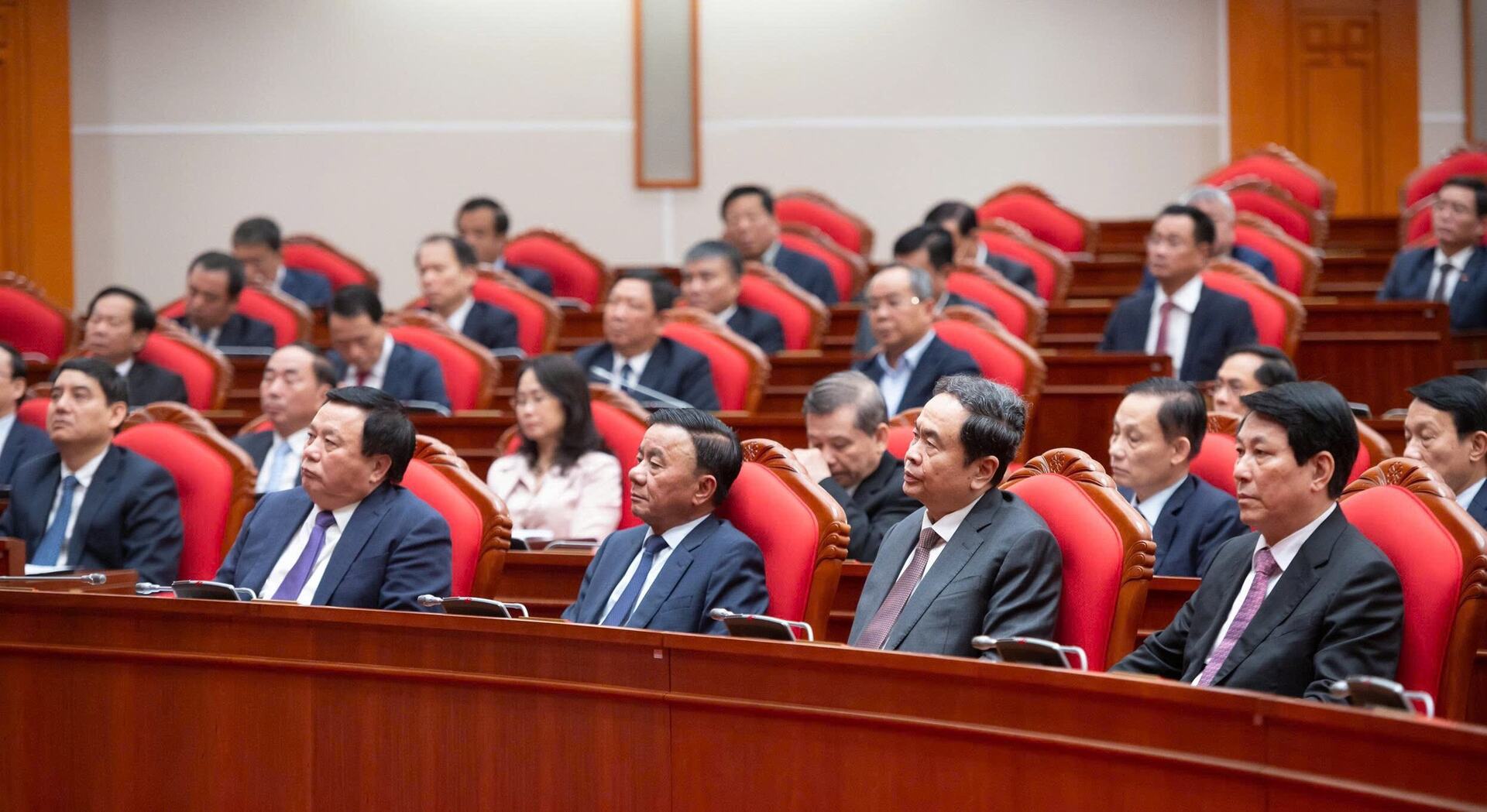 Panorama över avslutningsceremonin för den 14:e konferensen för den 13:e partiets centralkommitté - 3