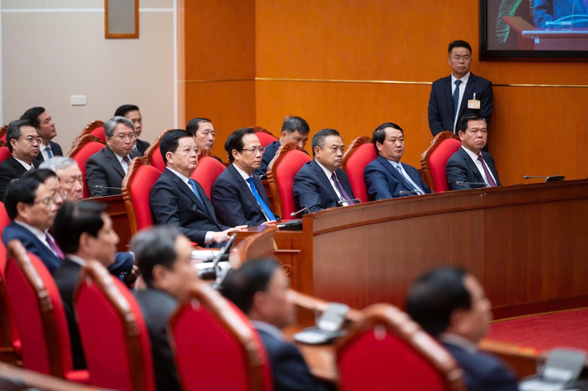 Panorama över avslutningsceremonin för den 14:e konferensen för den 13:e partiets centralkommitté - 6