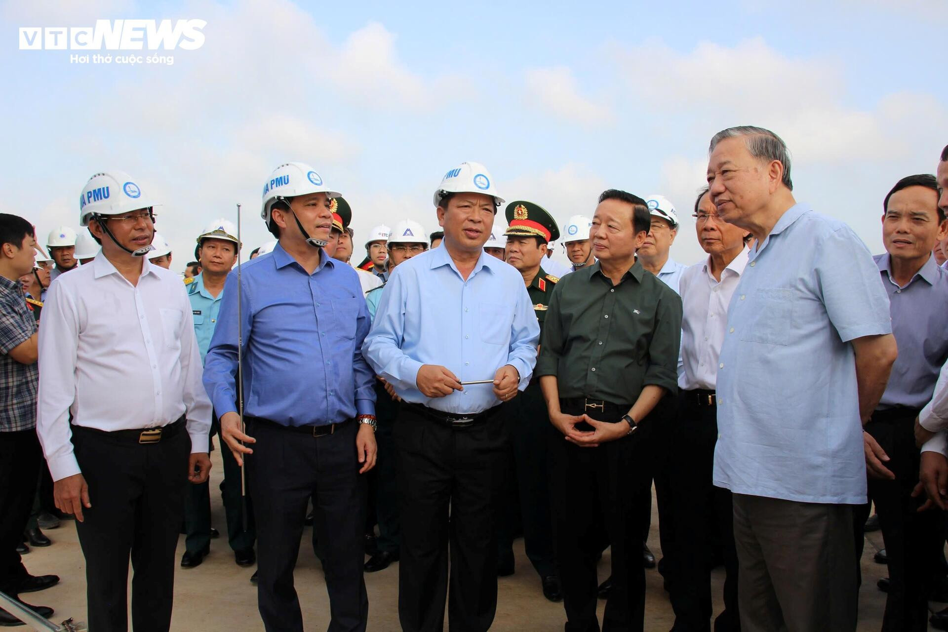 Tổng Bí thư Tô Lâm kiểm tra Dự án sân bay Long Thành - 3