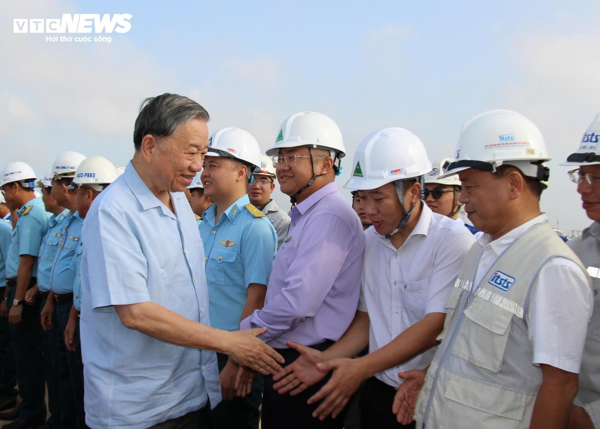 Tổng Bí thư Tô Lâm kiểm tra Dự án sân bay Long Thành - 6