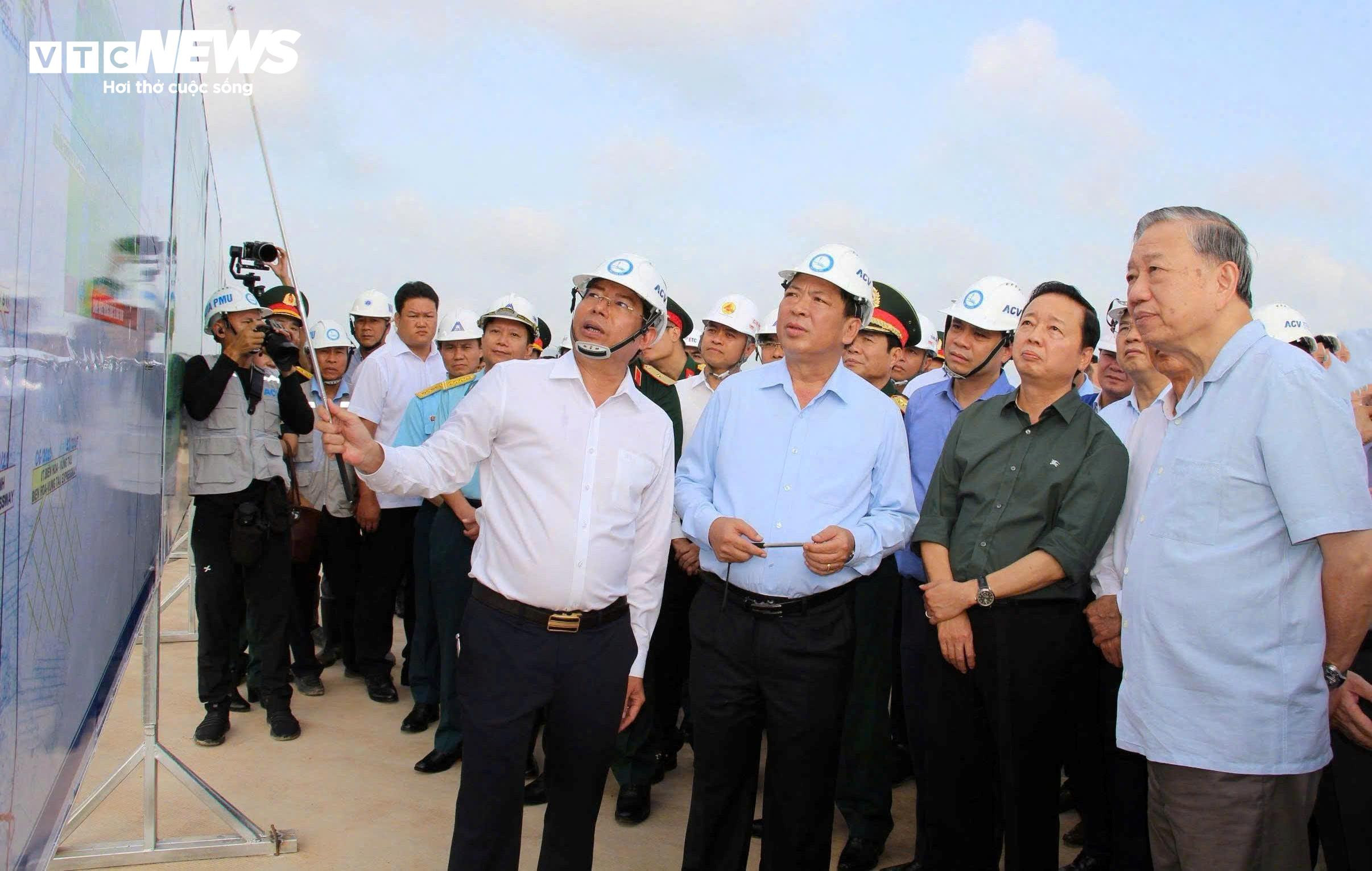 Tổng Bí thư Tô Lâm kiểm tra Dự án sân bay Long Thành - 5