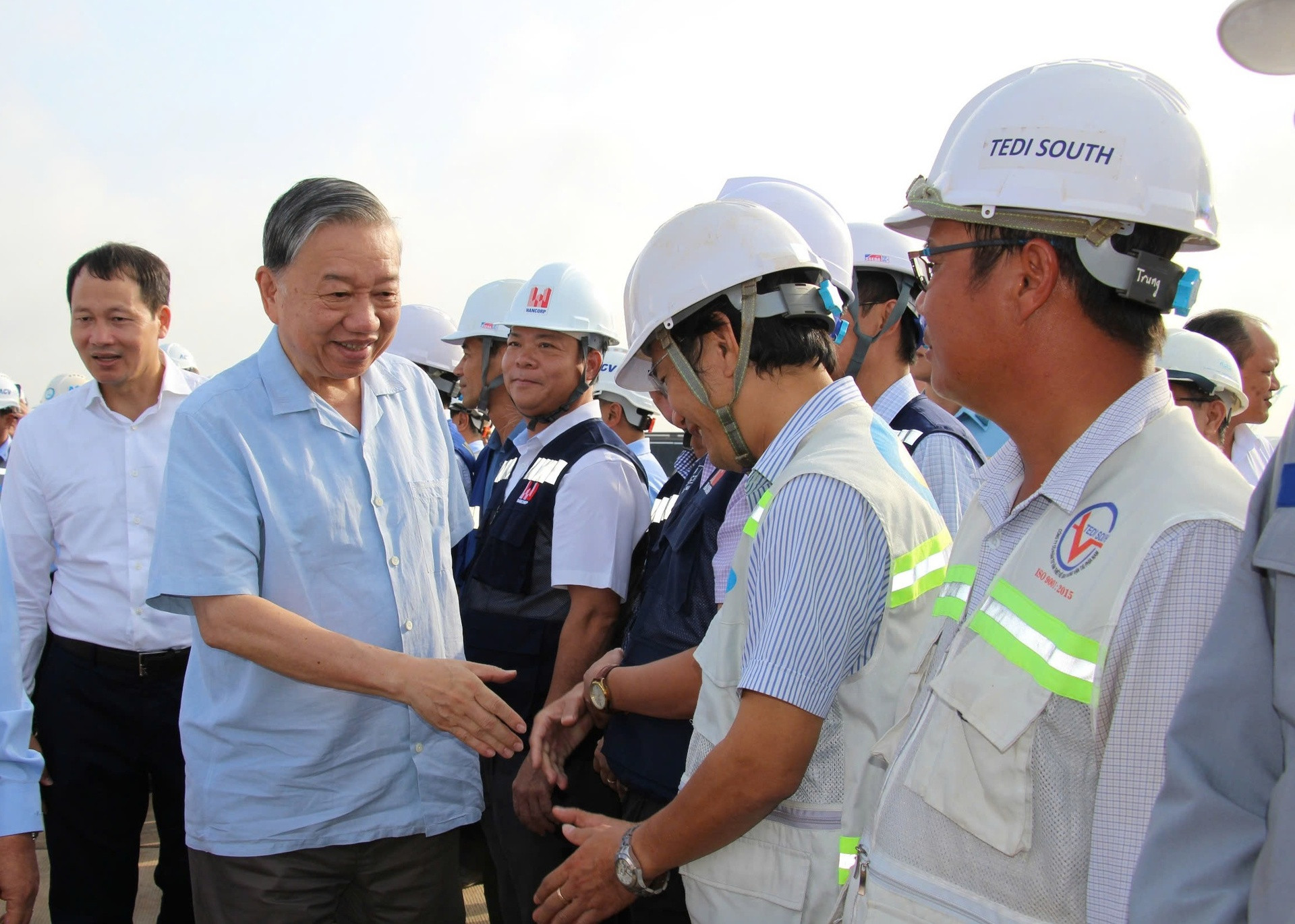 Tổng Bí thư Tô Lâm kiểm tra Dự án sân bay Long Thành - 2