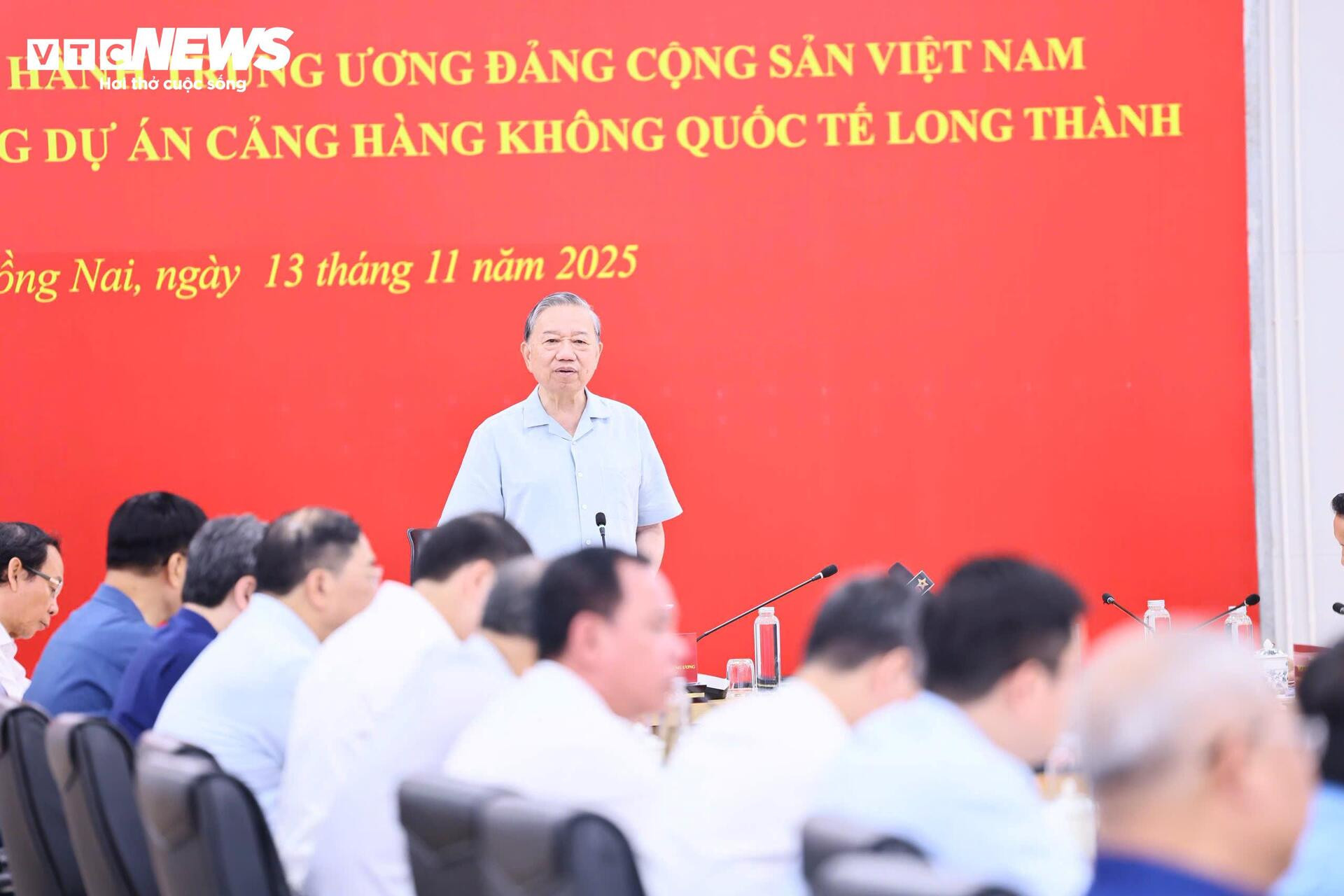 Tổng Bí thư Tô Lâm kiểm tra Dự án sân bay Long Thành - 7