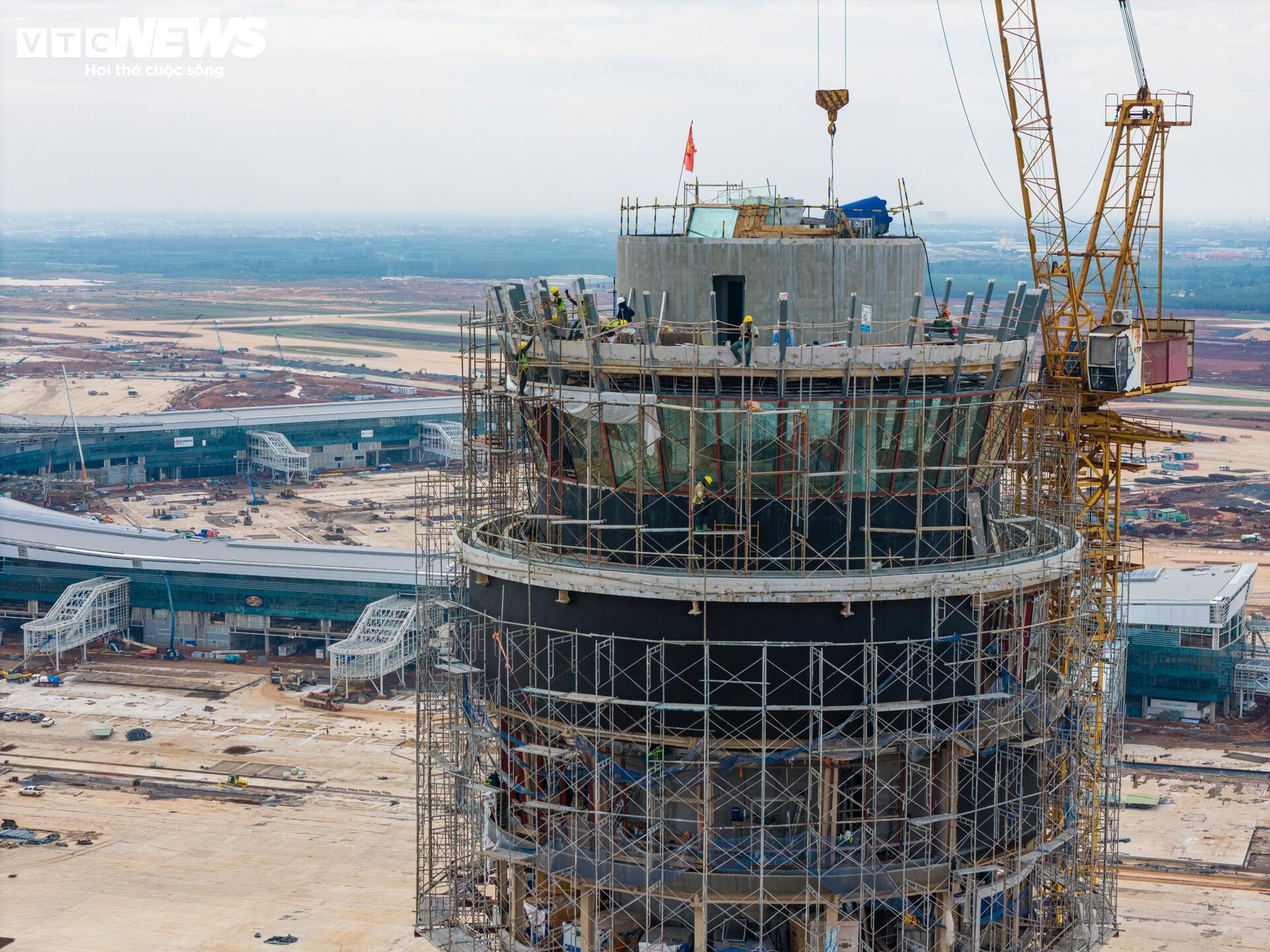 Toàn cảnh sân bay Long Thành trước ngày đón chuyến bay đầu tiên - 10