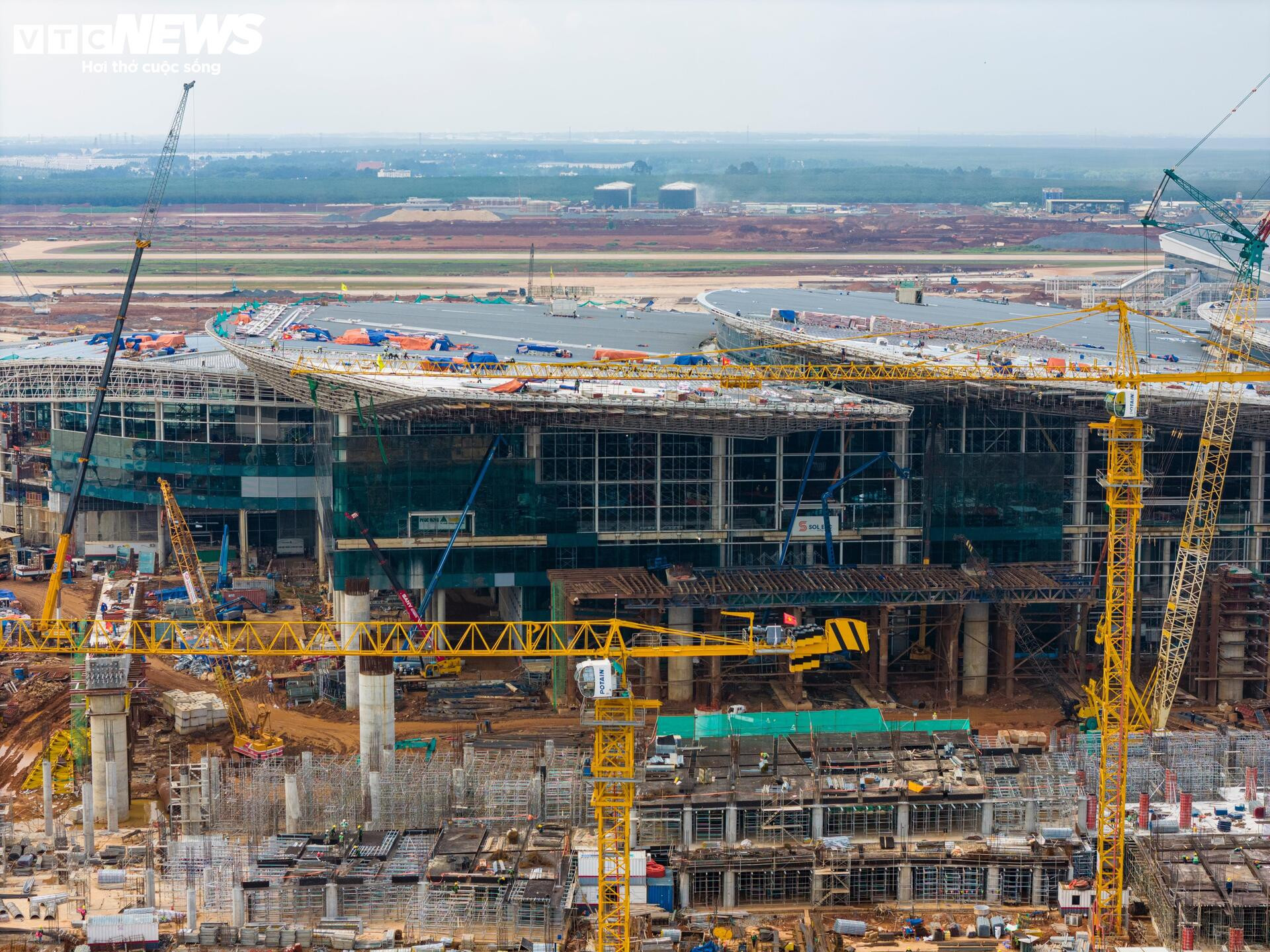 Toàn cảnh sân bay Long Thành trước ngày đón chuyến bay đầu tiên - 9