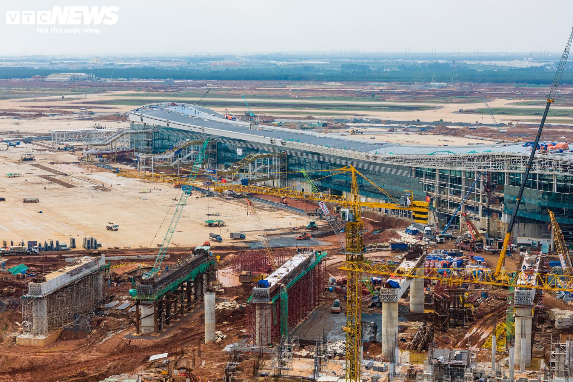 Toàn cảnh sân bay Long Thành trước ngày đón chuyến bay đầu tiên - 6