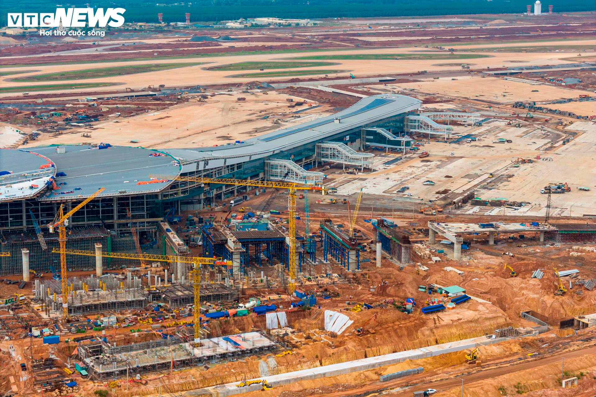 Toàn cảnh sân bay Long Thành trước ngày đón chuyến bay đầu tiên - 3