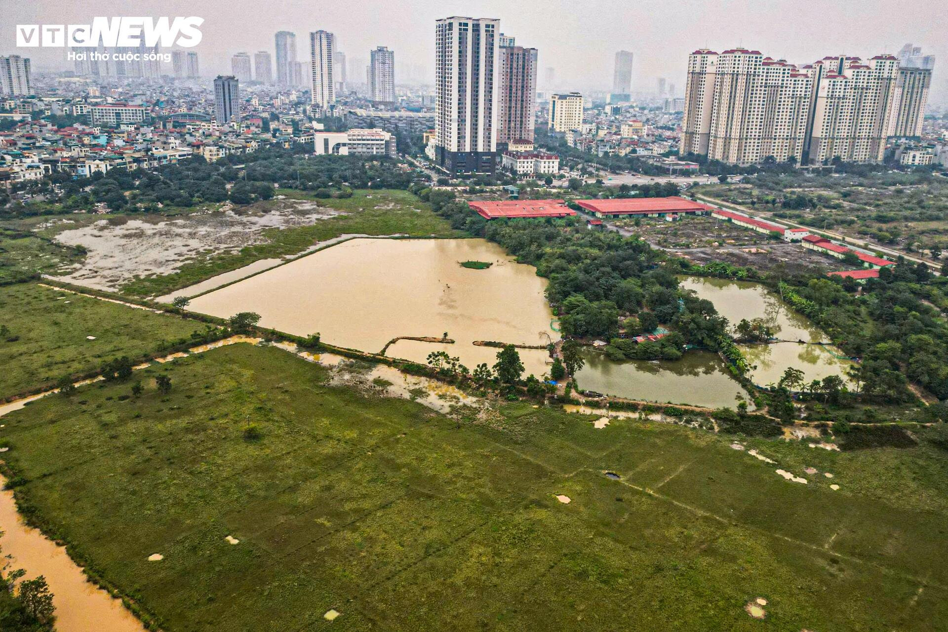 Mục sở thị khu đất làm công viên, quảng trường nhạc nước ở phía Tây Hà Nội - 12