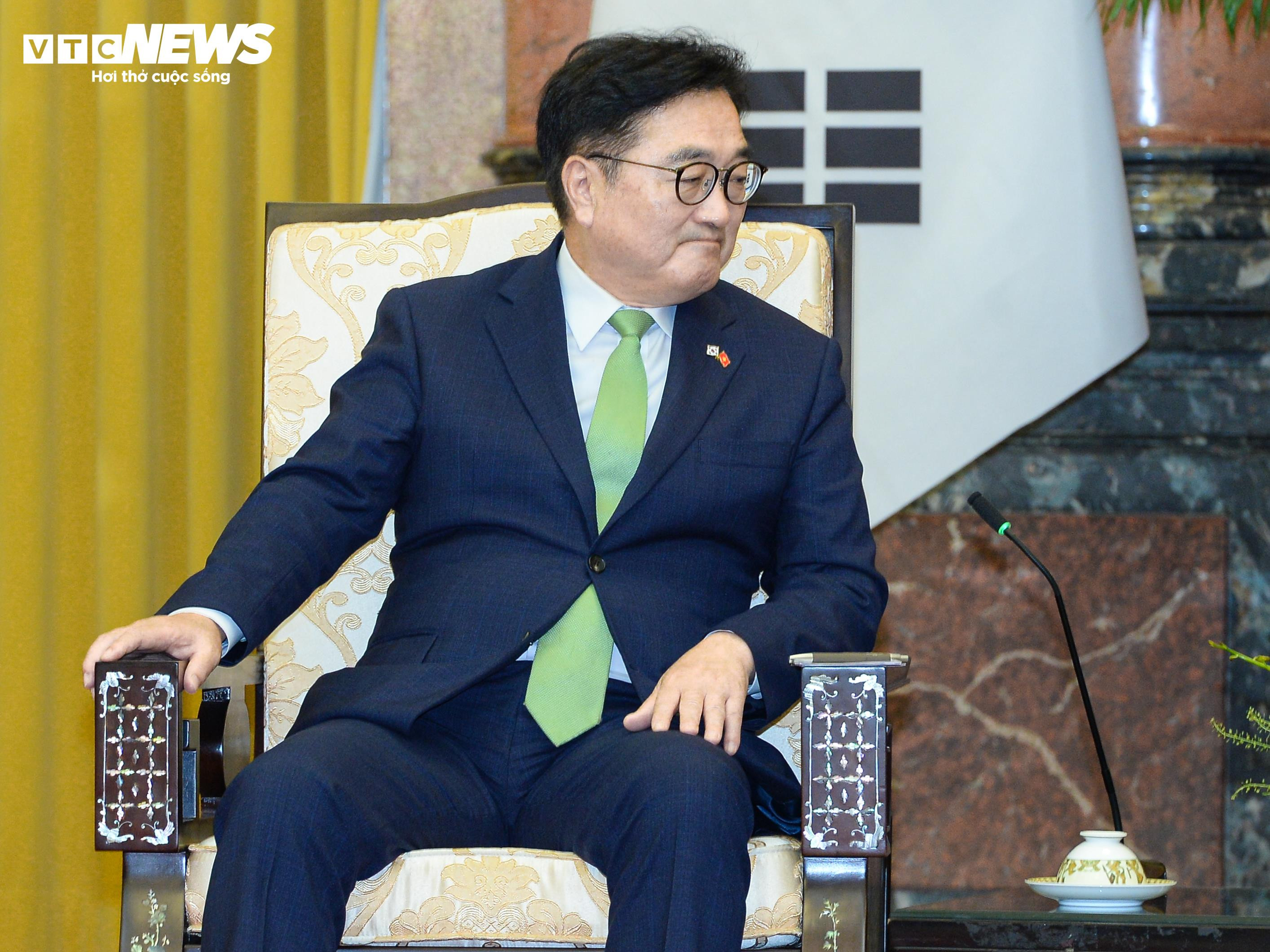 Chủ tịch nước Lương Cường tiếp Chủ tịch Quốc hội Hàn Quốc Woo Won Shik - 6