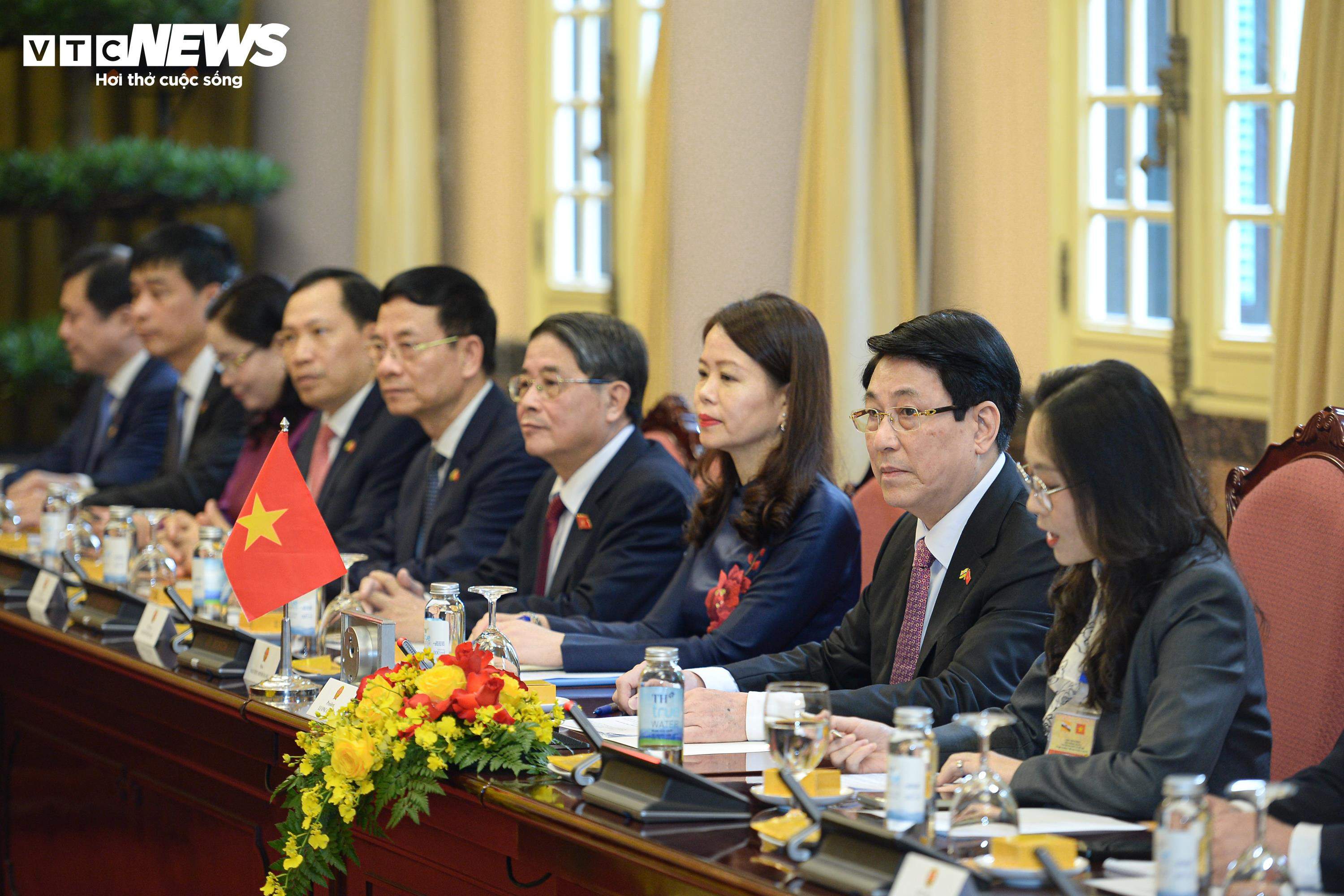 Chủ tịch nước Lương Cường chủ trì lễ đón Quốc vương Brunei - 11