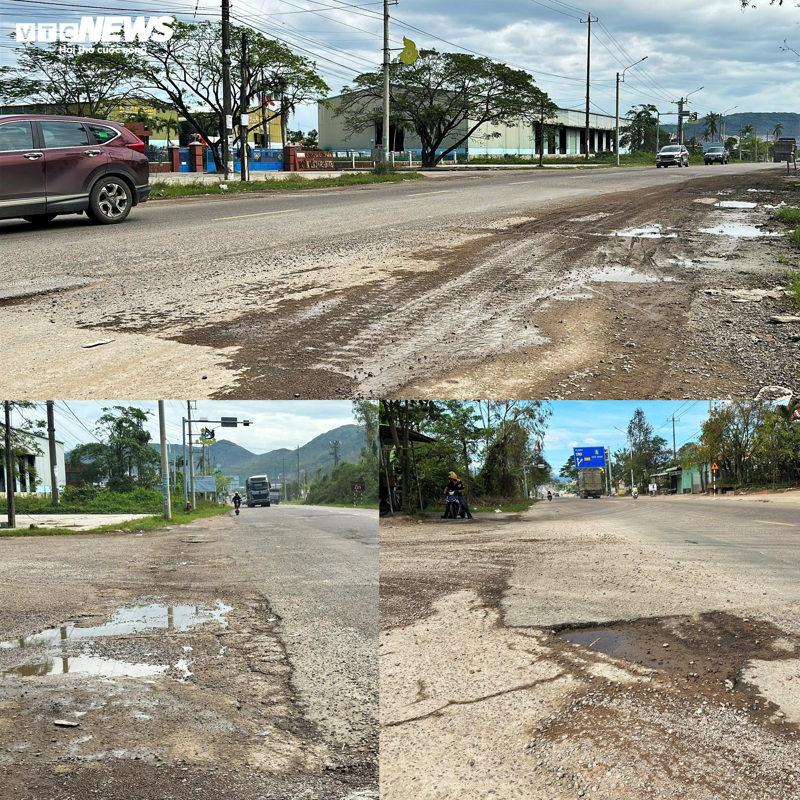 Ổ gà, ổ voi 'nhiều năm tuổi' trên quốc lộ 19 qua Gia Lai: Dân khổ, tài xế ám ảnh - 4