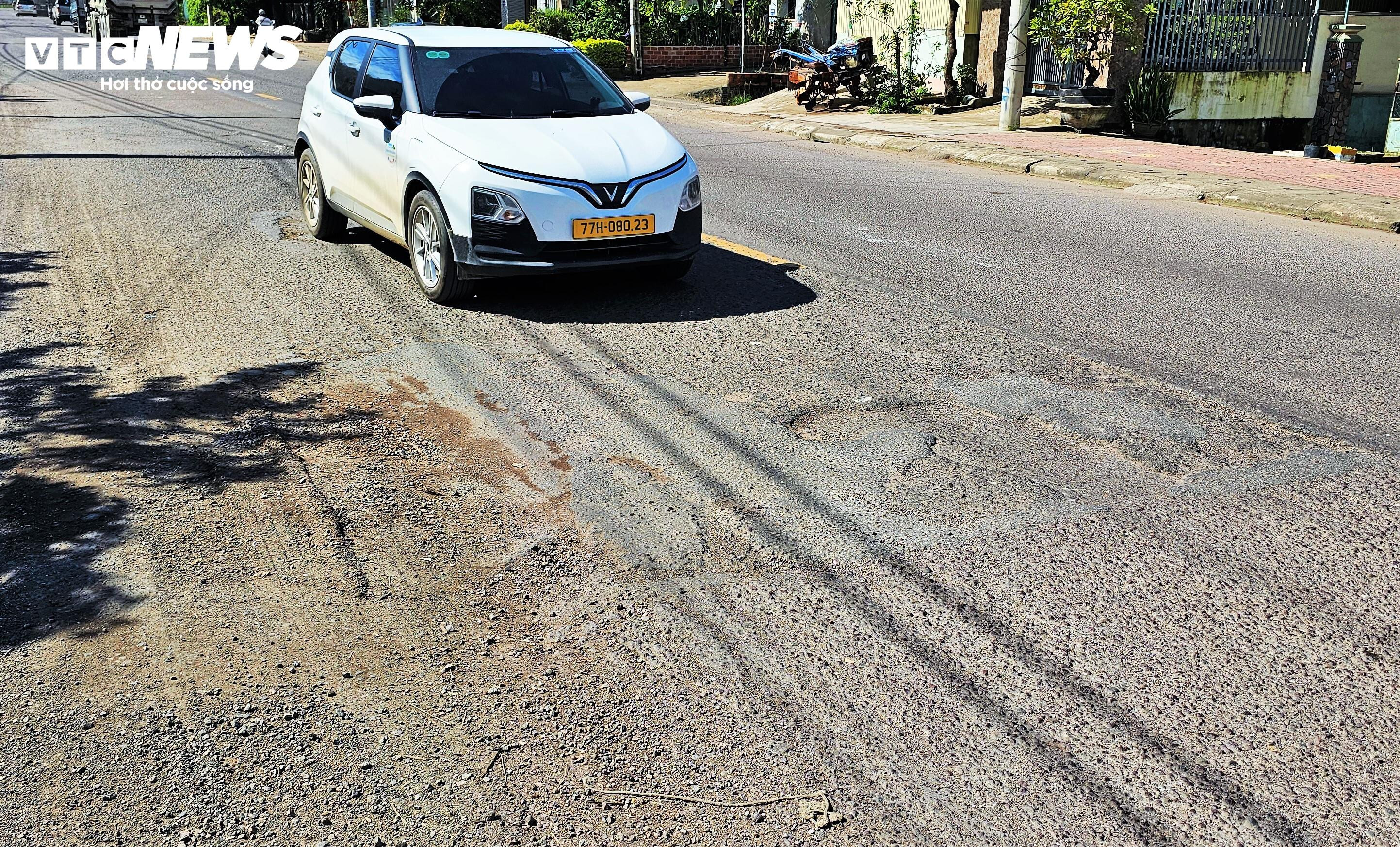 Ổ gà, ổ voi 'nhiều năm tuổi' trên quốc lộ 19 qua Gia Lai: Dân khổ, tài xế ám ảnh - 3