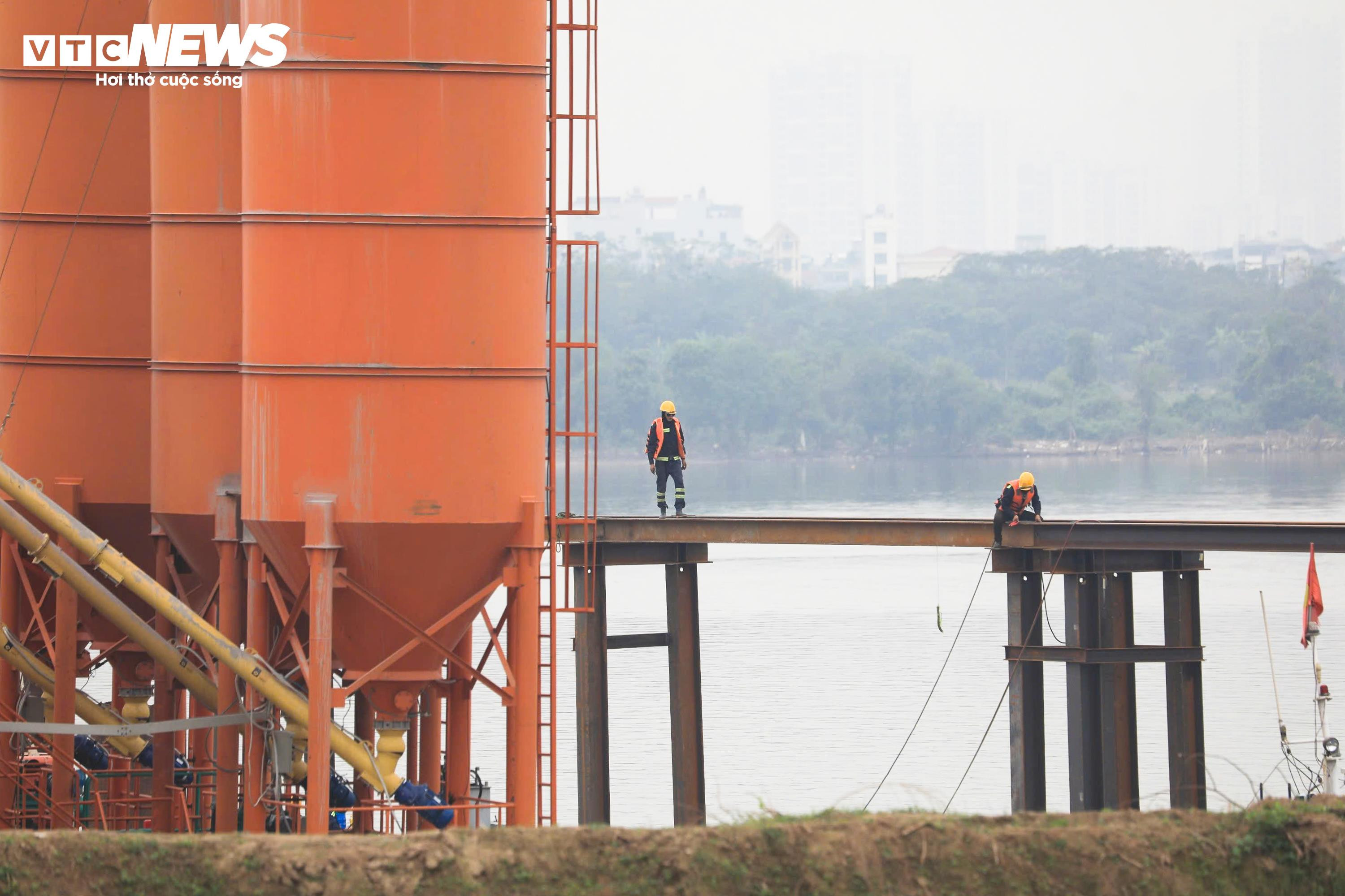 Hình hài cầu gần 12.000 tỷ đồng bắc qua sông Hồng, nối Hà Nội - Hưng Yên - 9