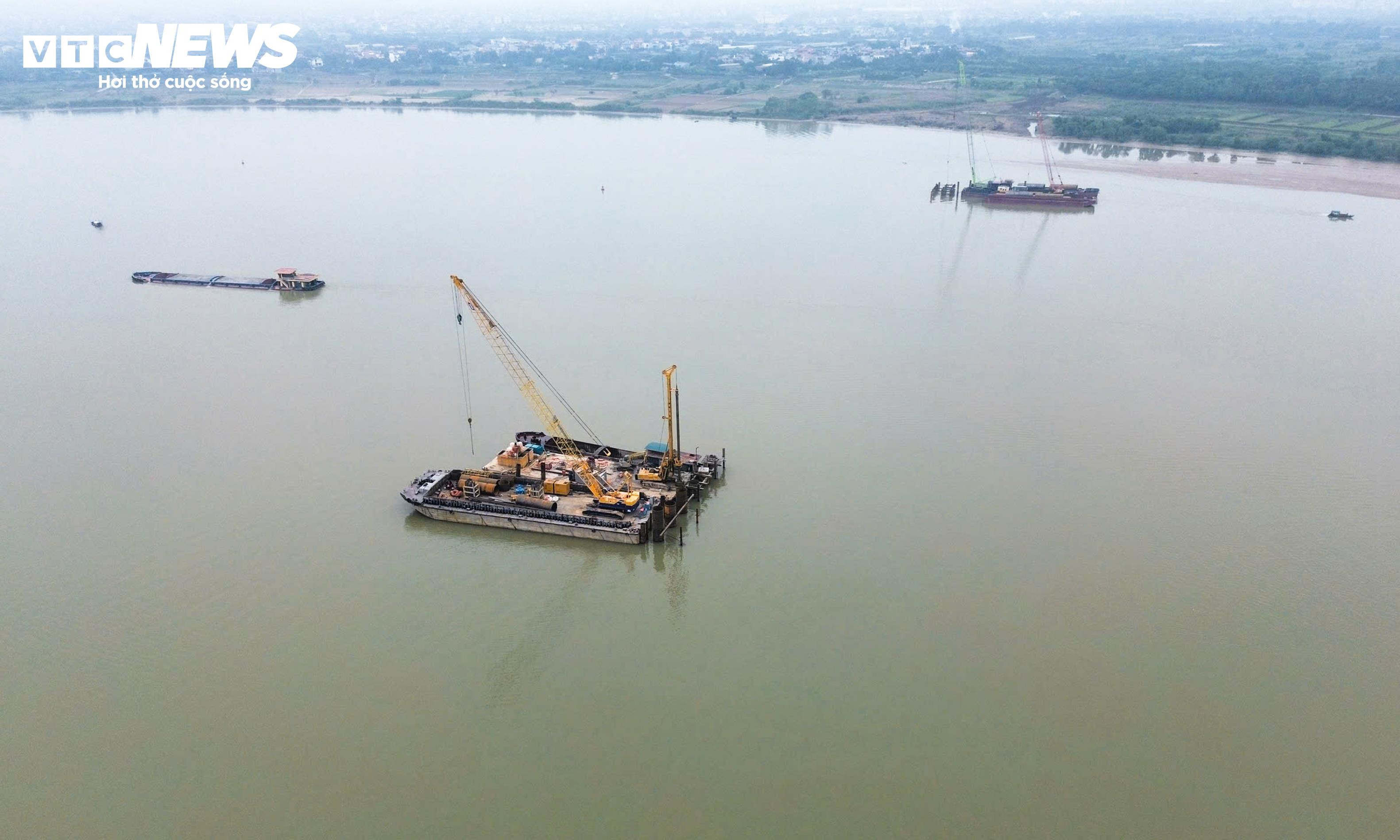 Hình hài cầu gần 12.000 tỷ đồng bắc qua sông Hồng, nối Hà Nội - Hưng Yên - 11