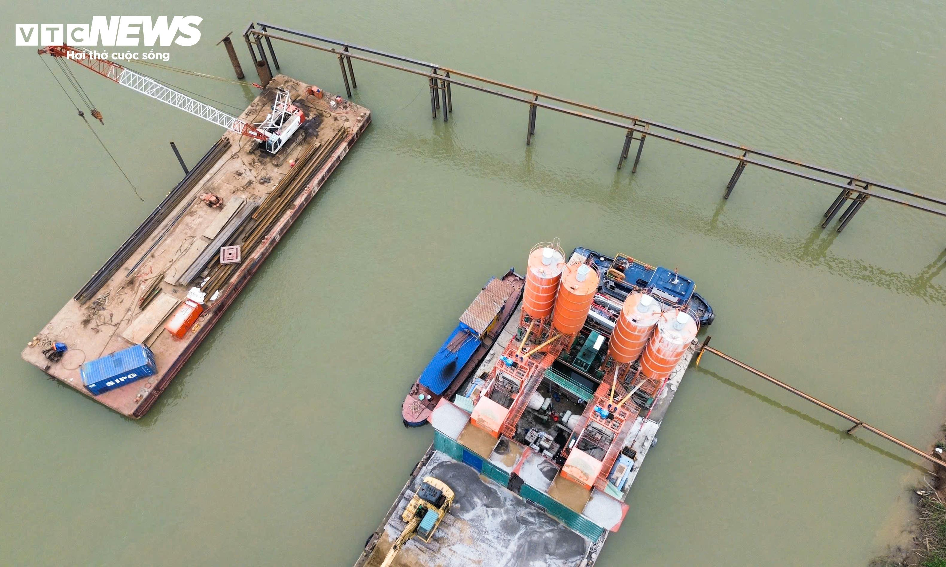 Hình hài cầu gần 12.000 tỷ đồng bắc qua sông Hồng, nối Hà Nội - Hưng Yên - 6