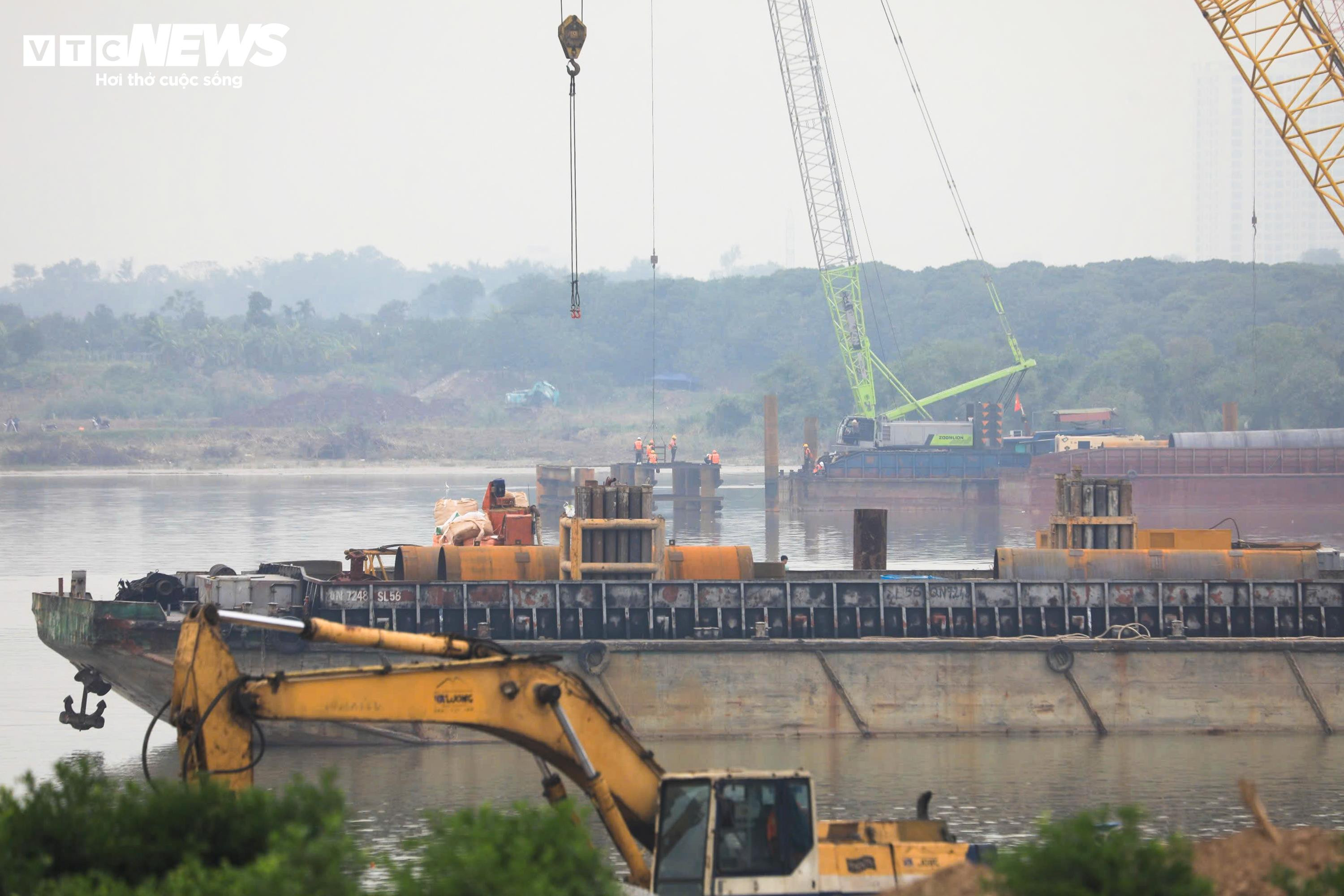 Hình hài cầu gần 12.000 tỷ đồng bắc qua sông Hồng, nối Hà Nội - Hưng Yên - 8