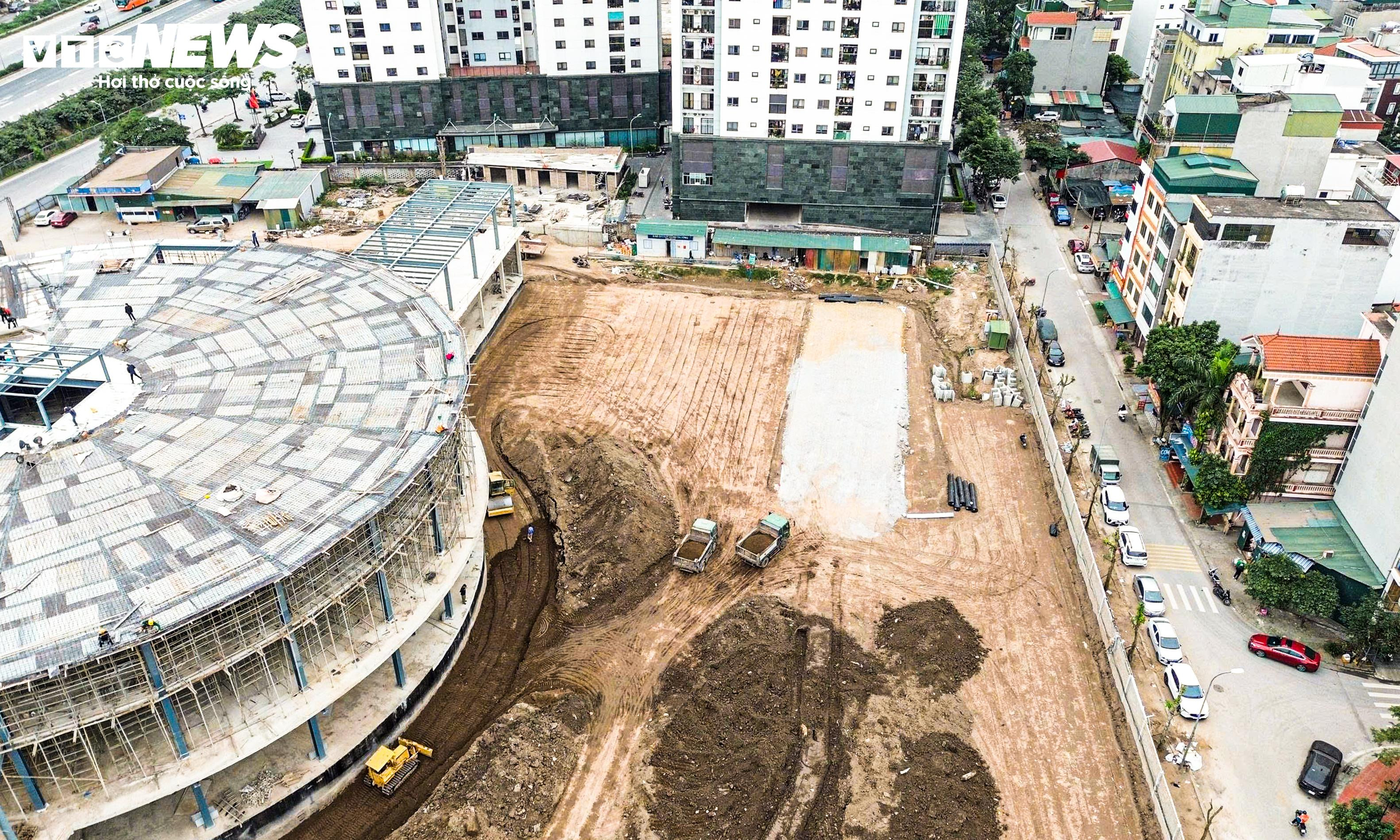 Mục sở thị bến xe khách đầu tiên của Hà Nội có hầm gửi 5.000m² sắp hoàn thành - 8