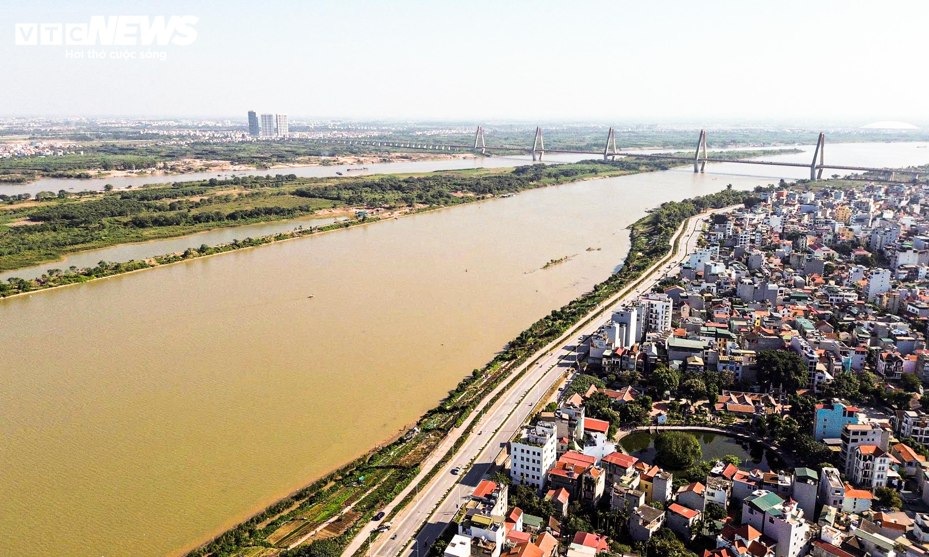 Toàn cảnh khu vực sắp xây hầm đường bộ 2 tầng qua sông Hồng gần 22.000 tỷ đồng - 1