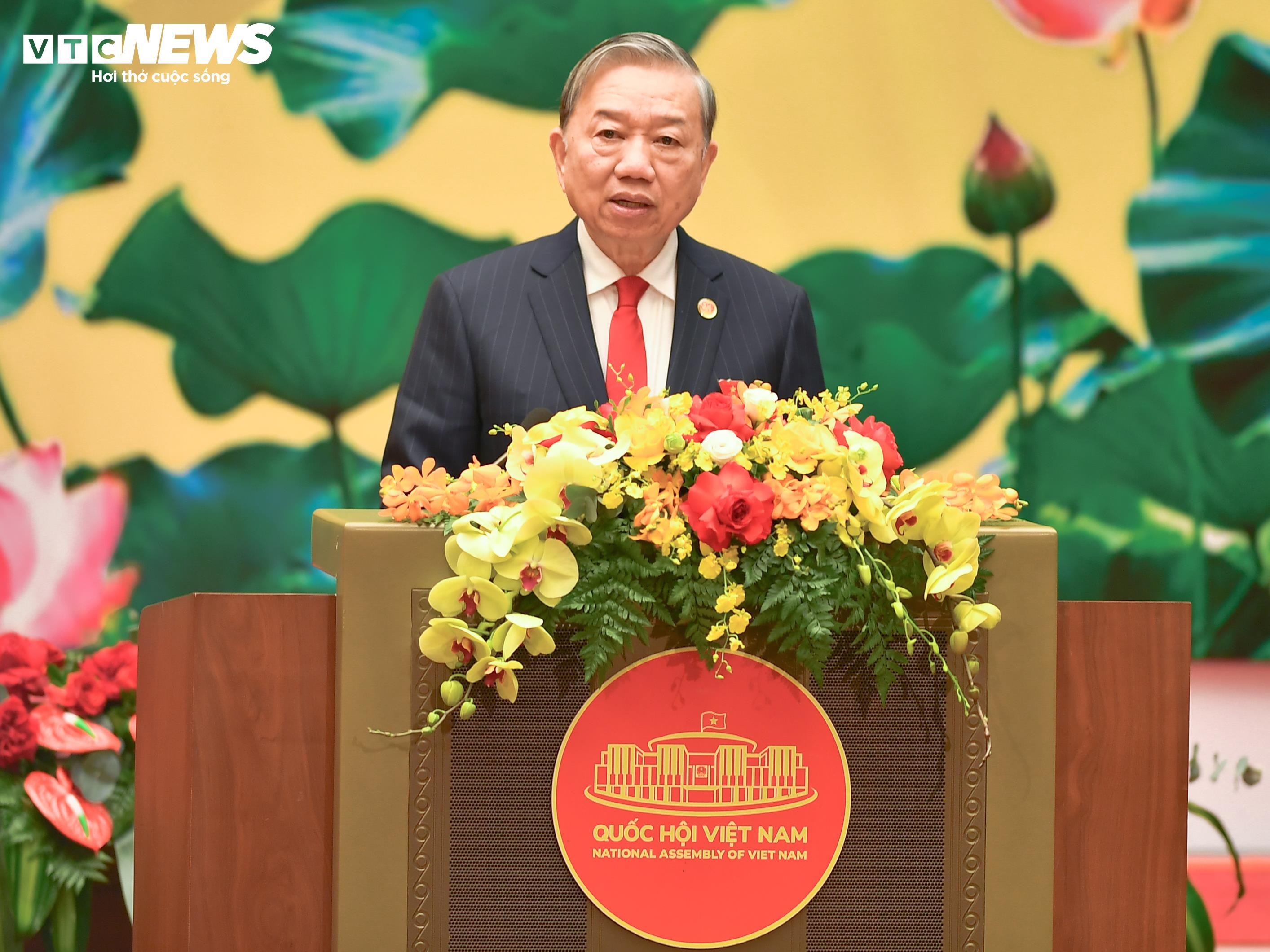 Toàn cảnh lễ kỷ niệm 80 năm Ngày Tổng tuyển cử đầu tiên bầu Quốc hội Việt Nam - 9