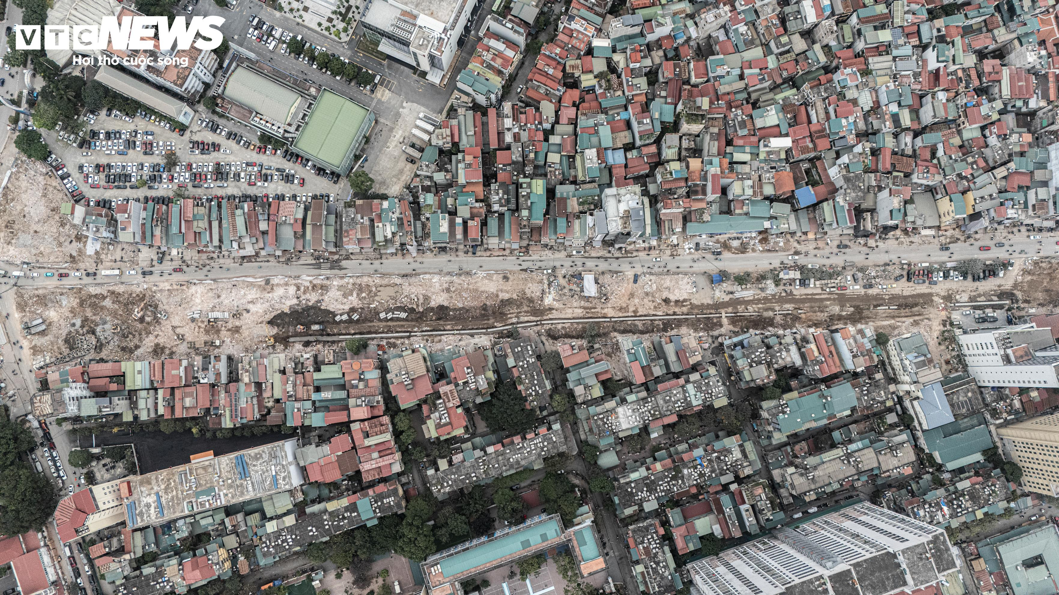 Toàn cảnh tuyến Vành đai 1 Hoàng Cầu - Voi Phục trước ngày thông tuyến kỹ thuật - 16