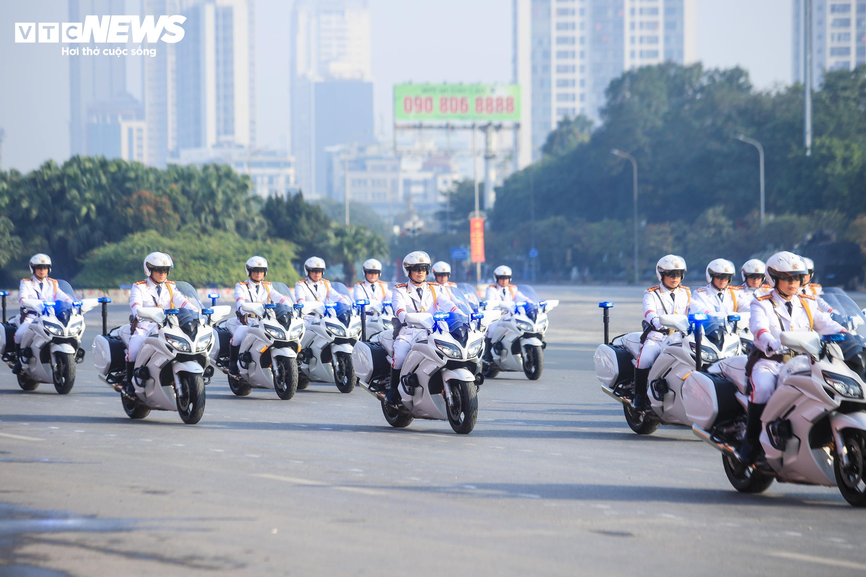 Bộ Công an xuất quân đảm bảo an ninh trật tự phục vụ Đại hội XIV của Đảng - 14