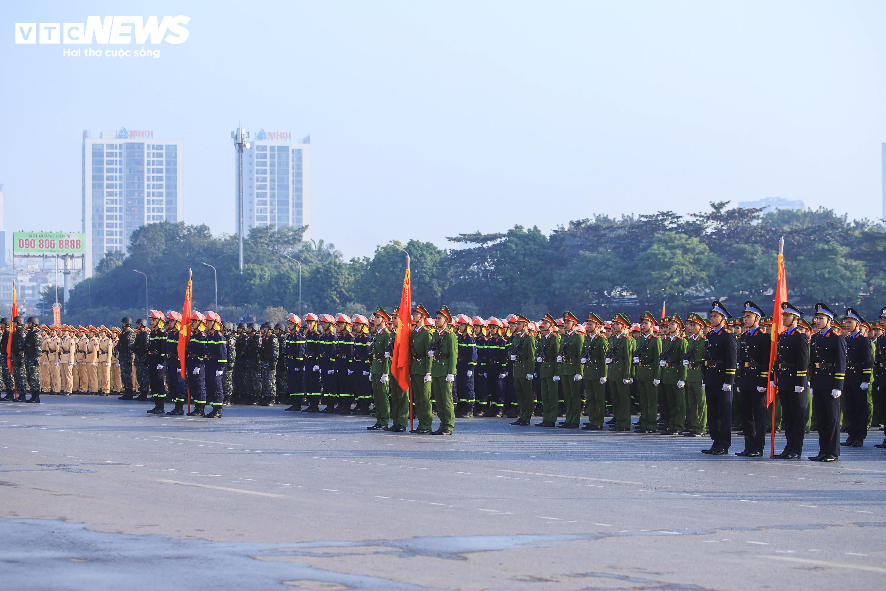 Bộ Công an xuất quân đảm bảo an ninh trật tự phục vụ Đại hội XIV của Đảng - 1
