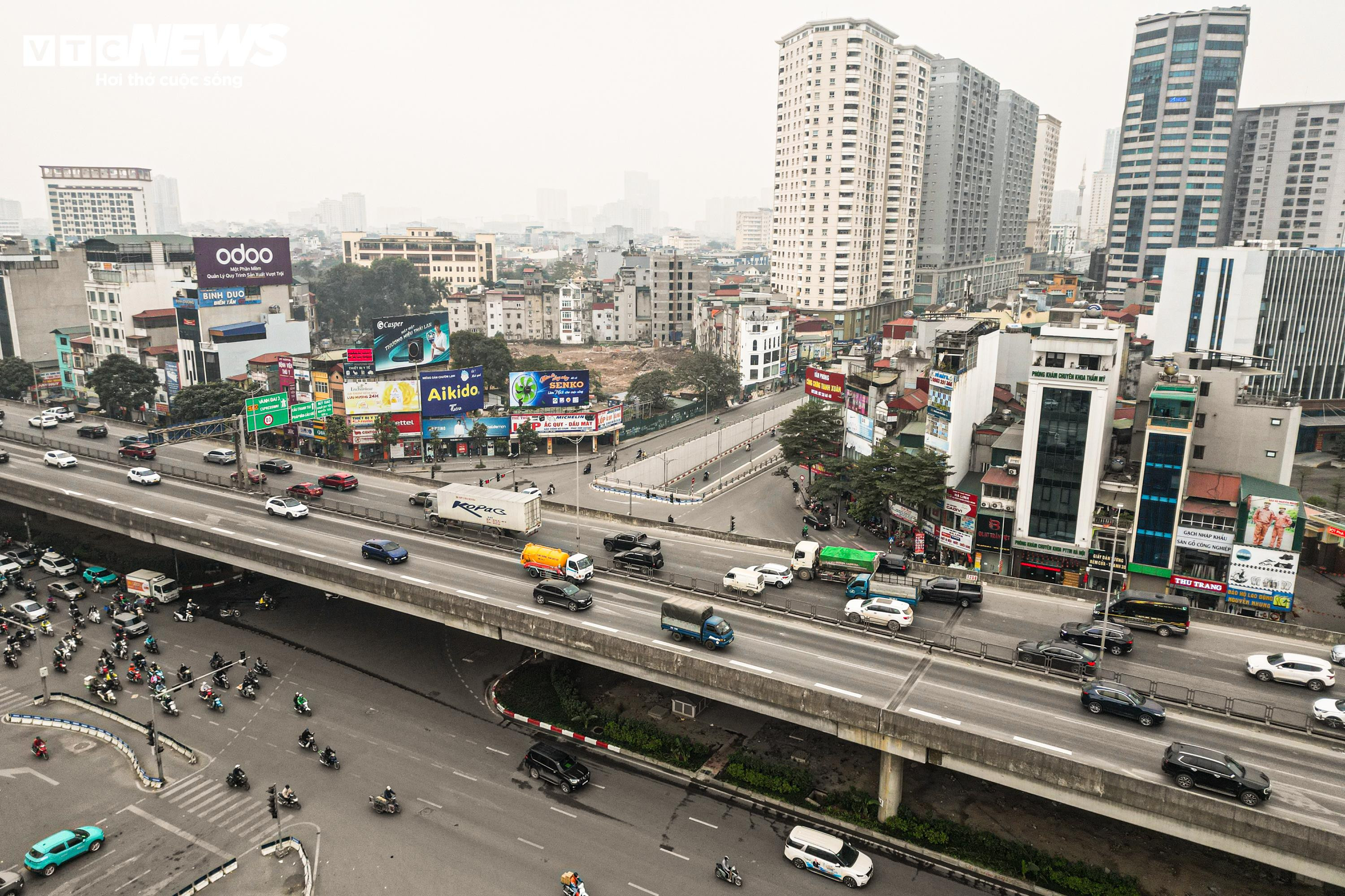 Đường thông thoáng khi Hà Nội cấm xe tải từ 2 tấn vào nội đô ban ngày - 6