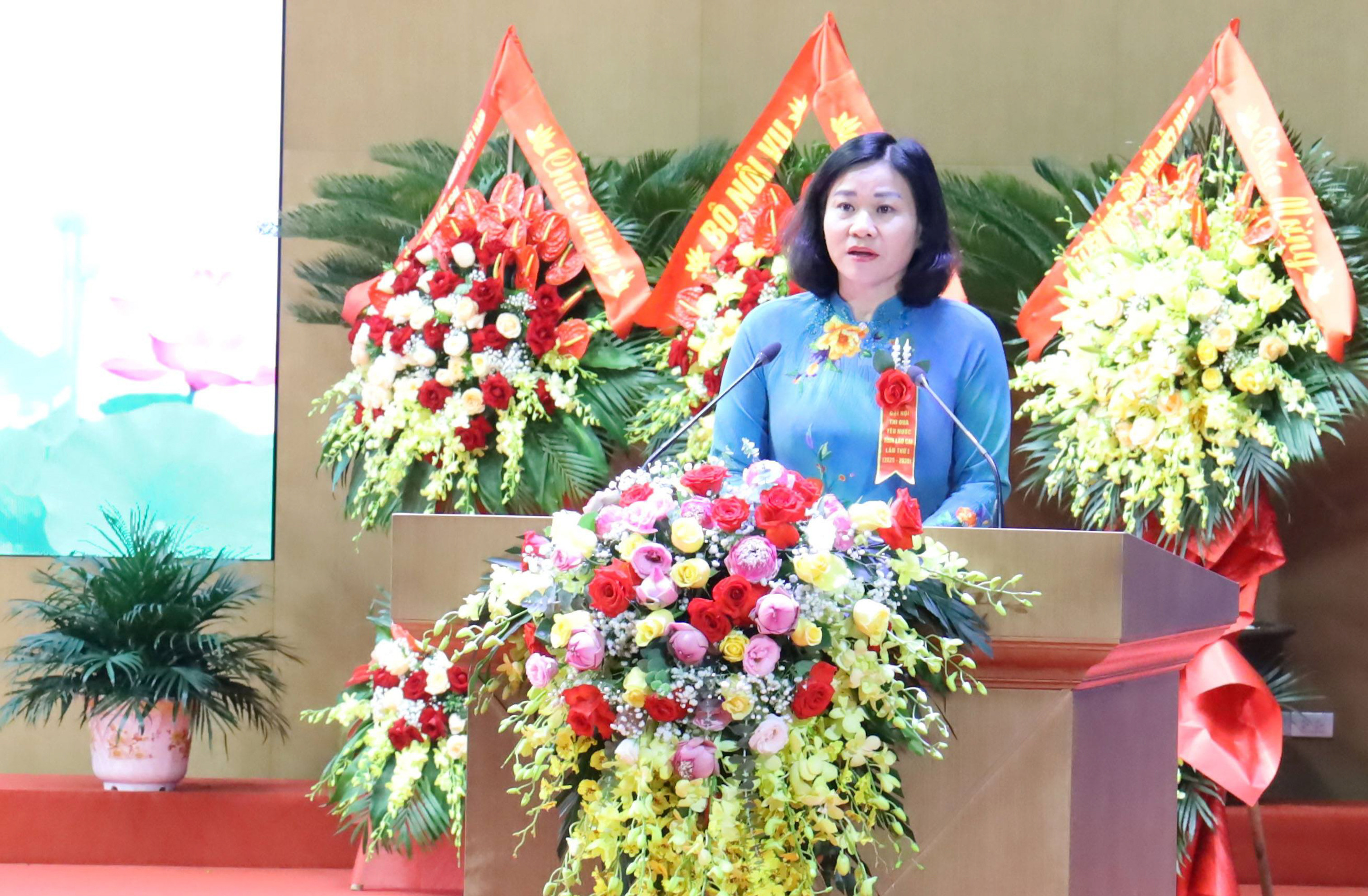 Toàn cảnh Đại hội Thi đua yêu nước tỉnh Lào Cai lần thứ I, giai đoạn 2025 - 2030 - 4