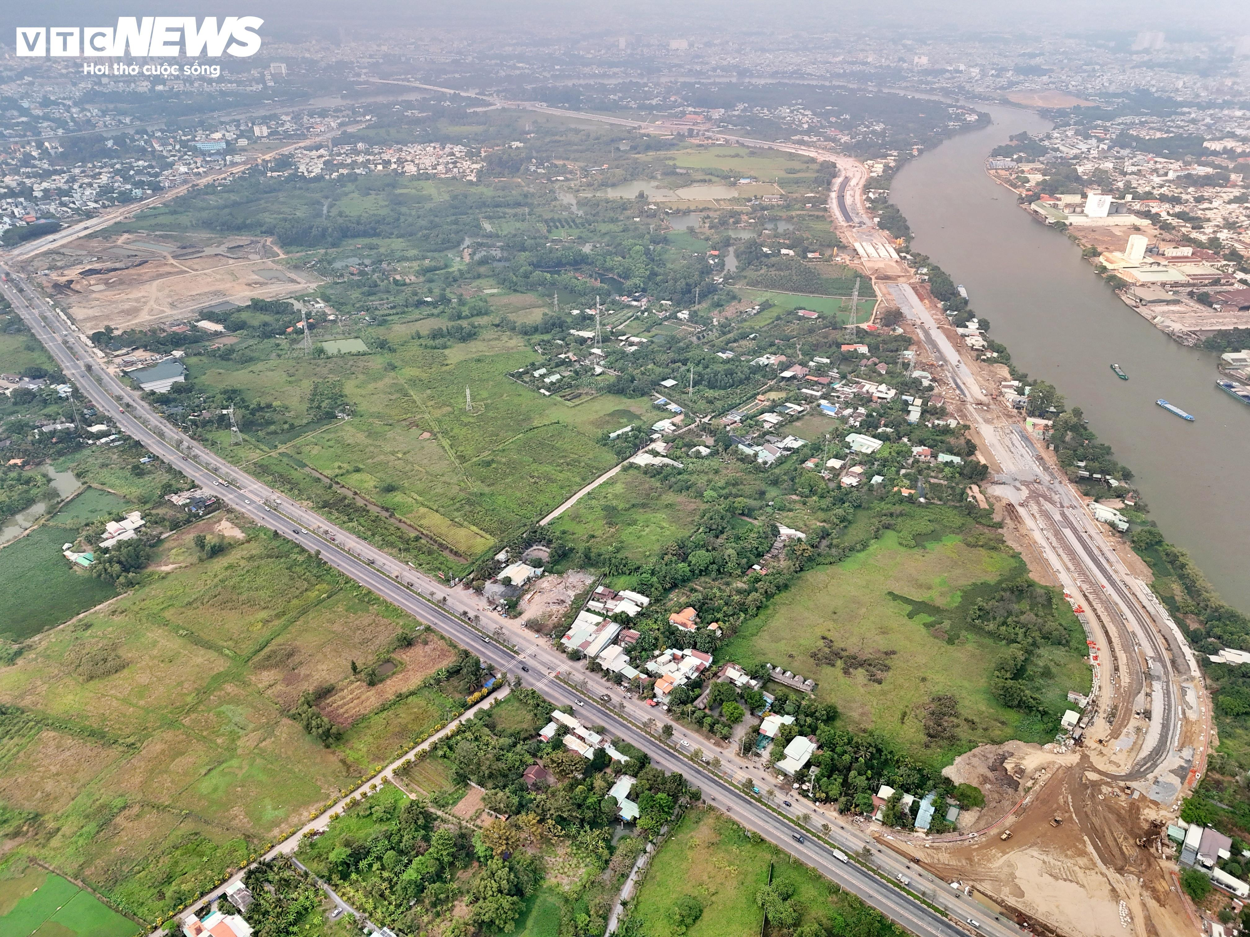 Tấp nập thi công dự án 1.500 tỷ đồng qua 'siêu phường' ở Đồng Nai - 10