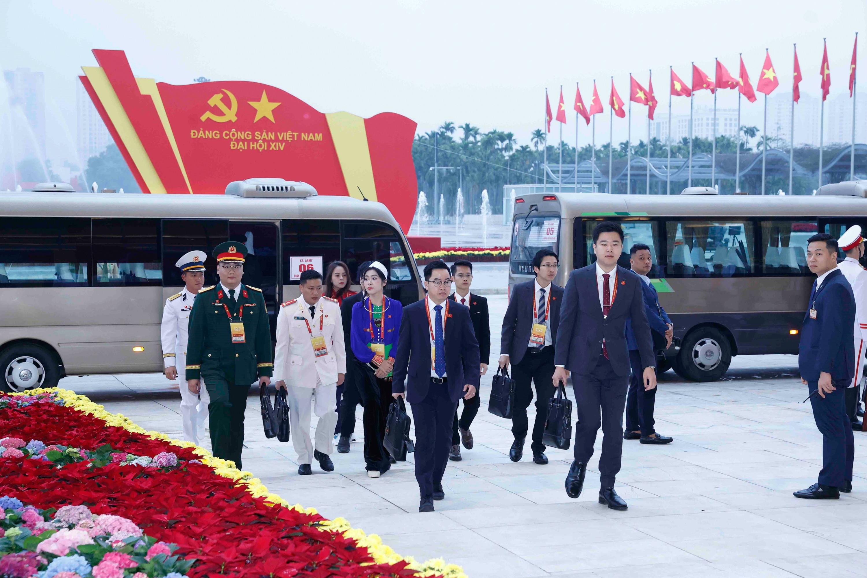 Khai mạc trọng thể Đại hội XIV của Đảng tại Trung tâm Hội nghị Quốc gia - 1