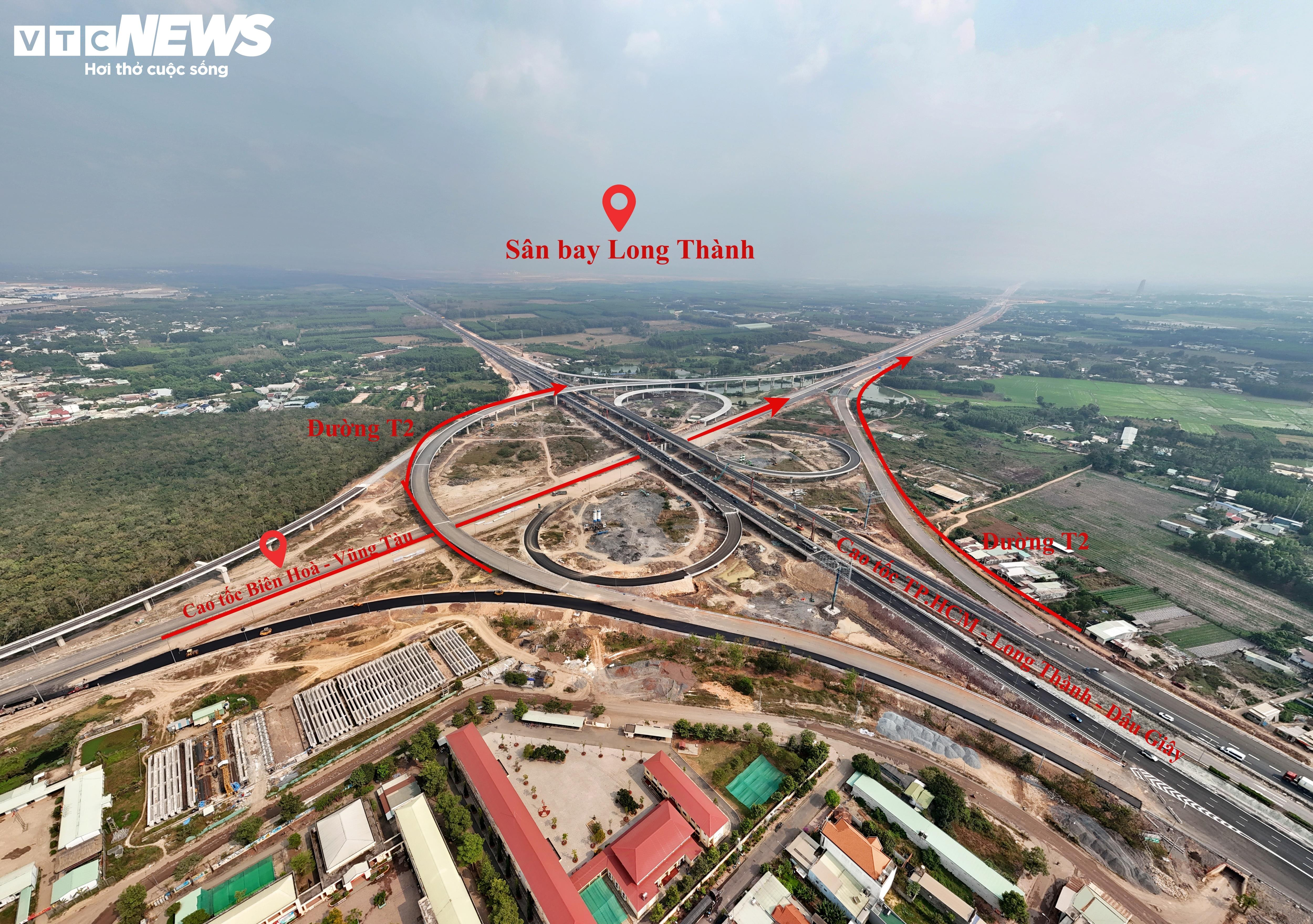 Toàn cảnh 38 km cao tốc Biên Hòa - Vũng Tàu trước ngày thông xe - 1