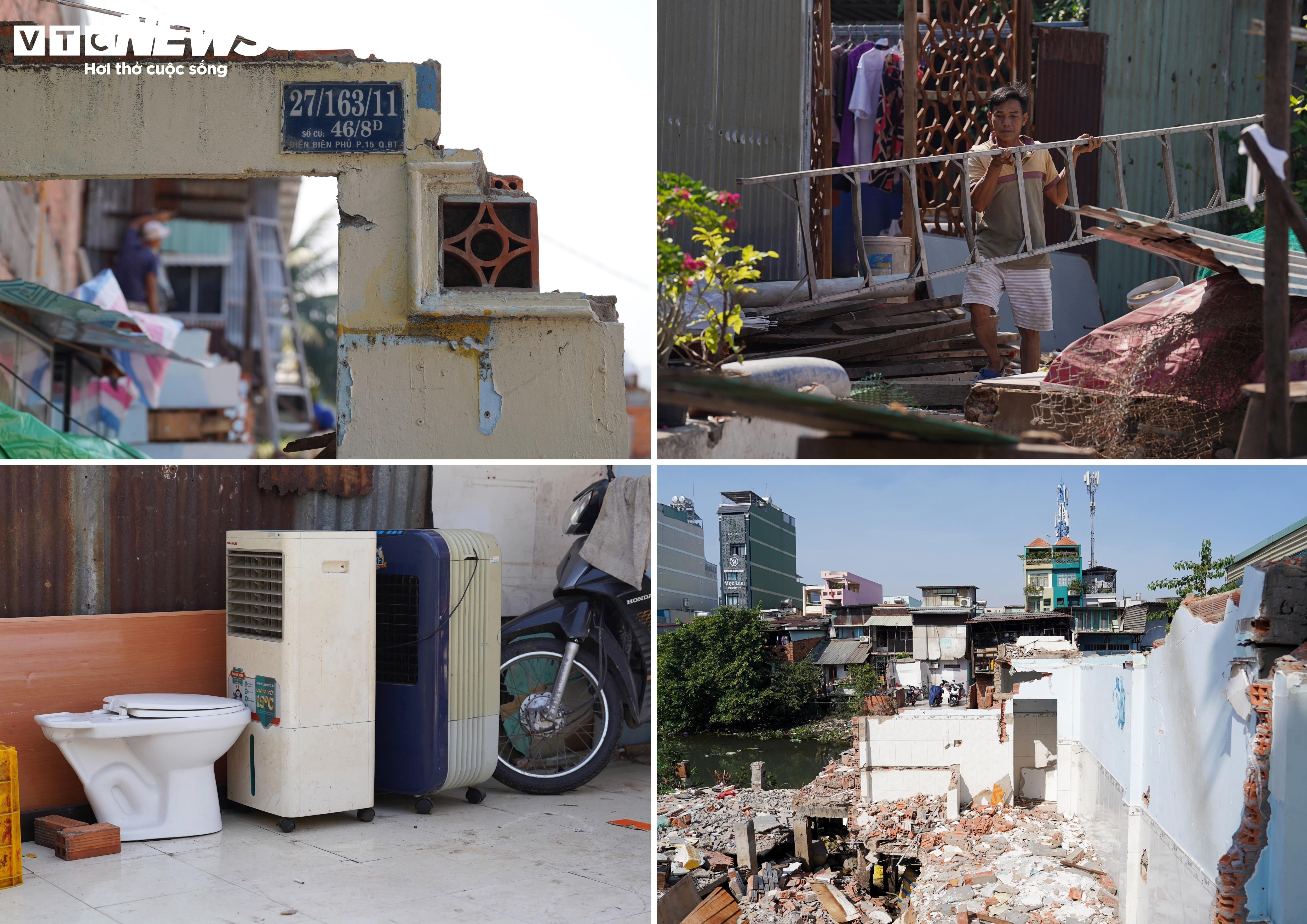 Người dân tháo dỡ nhà phục vụ dự án cải tạo kênh ô nhiễm bậc nhất TP.HCM - 2