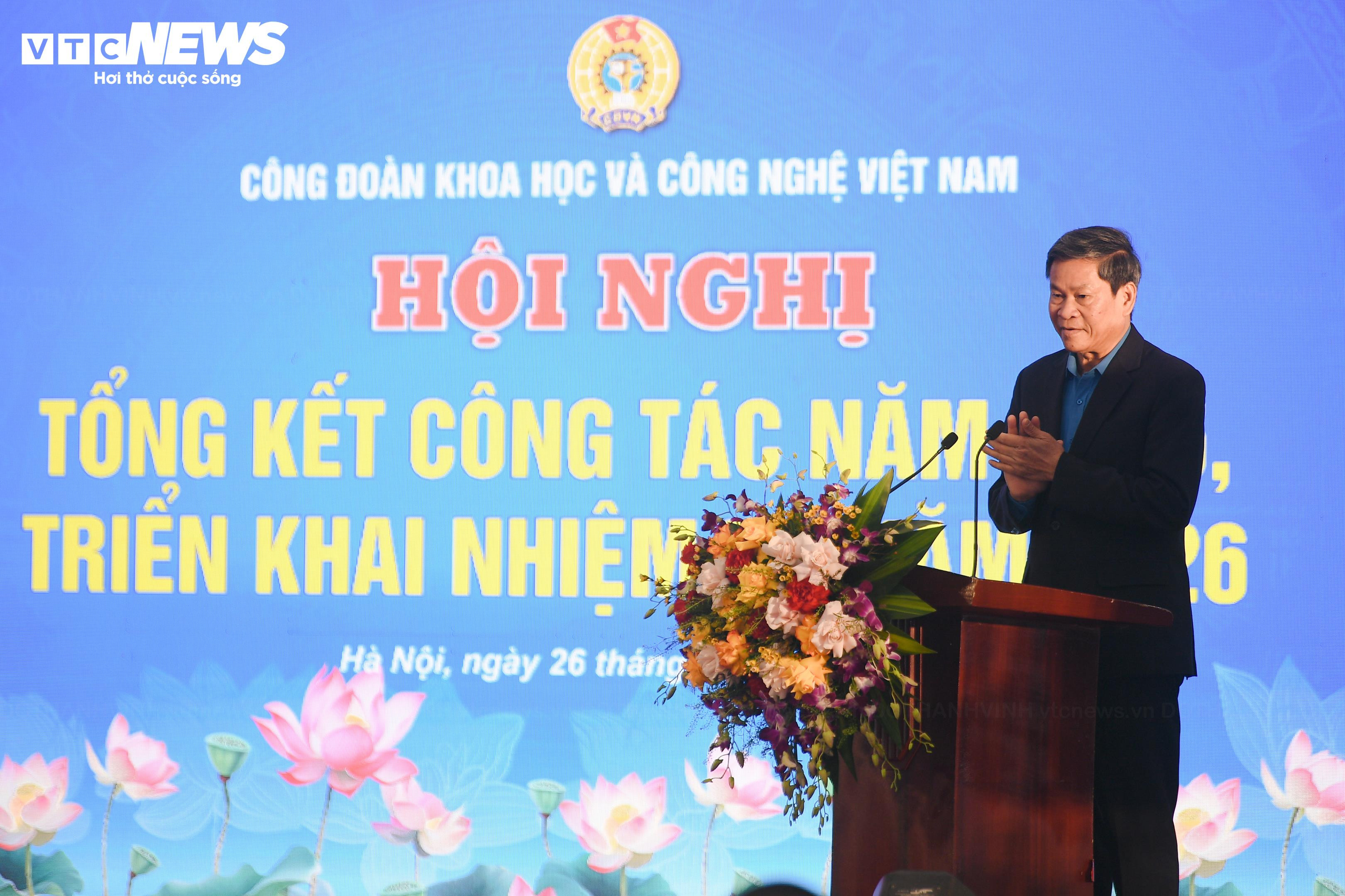 Toàn cảnh hội nghị tổng kết năm 2025 của Công đoàn Khoa học và Công nghệ Việt Nam - 7