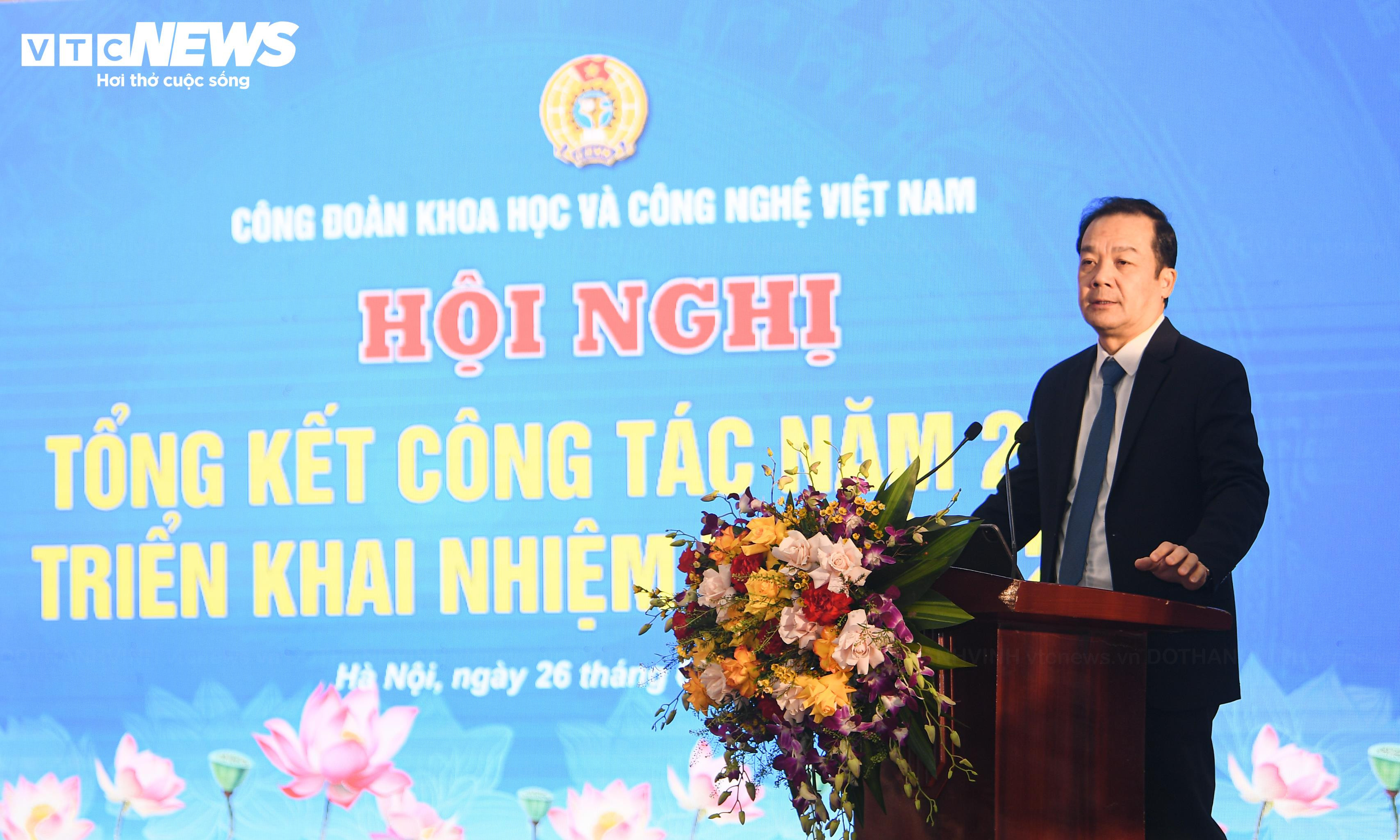 Toàn cảnh hội nghị tổng kết năm 2025 của Công đoàn Khoa học và Công nghệ Việt Nam - 9