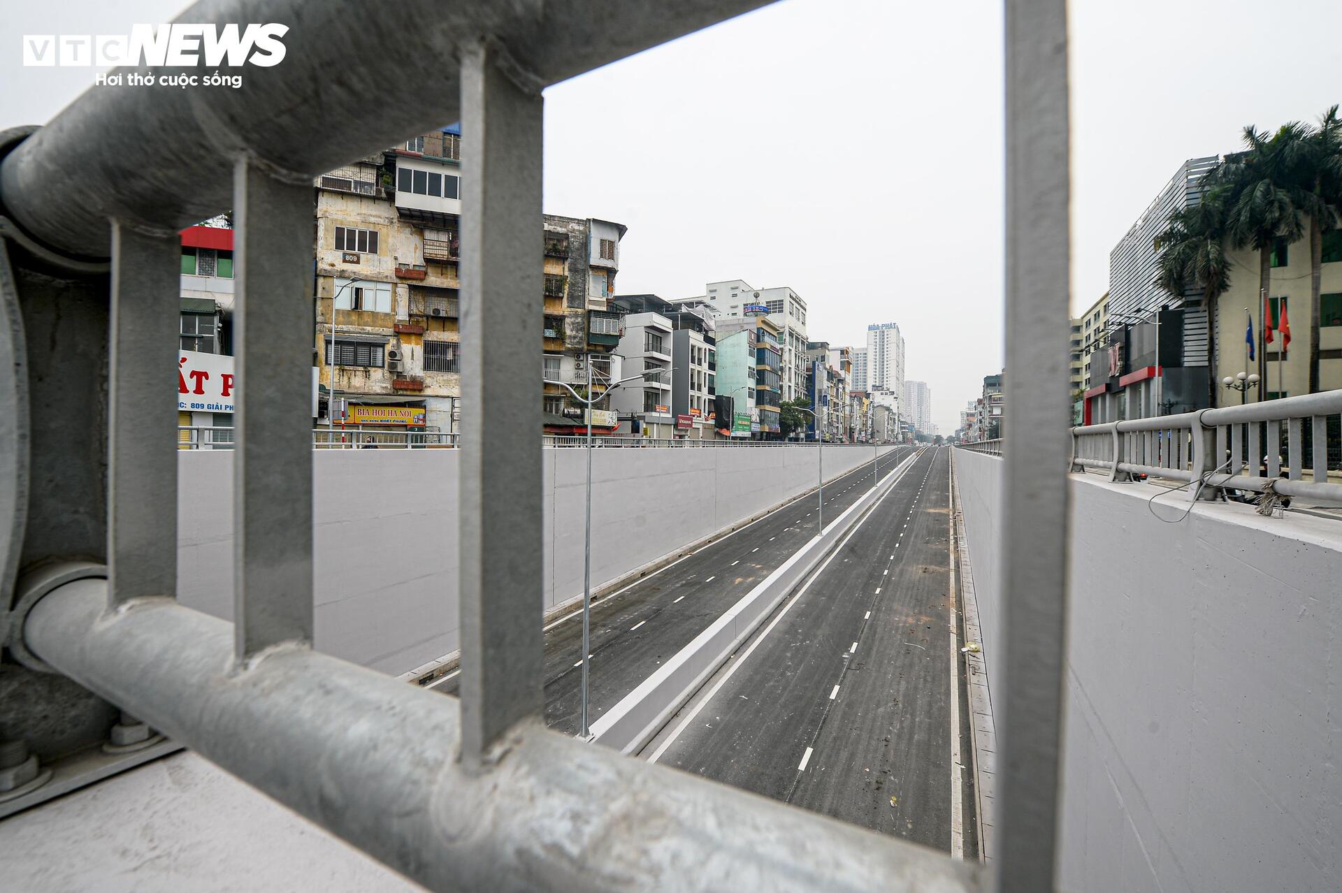 Diện mạo hầm chui gần 800 tỷ đồng ở Hà Nội trước ngày thông xe - 7