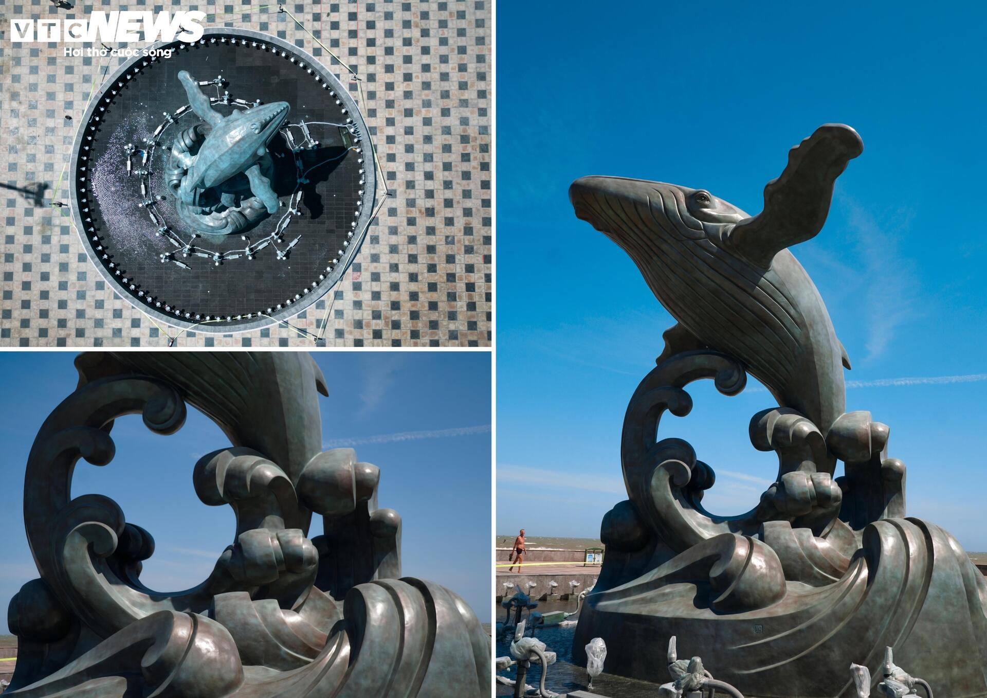 Cận cảnh công trình tượng cá Ông hơn 50 tỷ đồng tại TP.HCM - 4