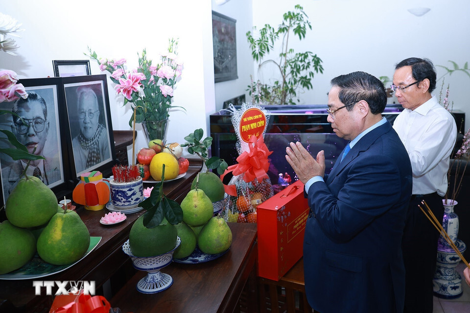 Thủ tướng chúc Tết gia đình nguyên lãnh đạo Đảng, Nhà nước qua các thời kỳ - 2