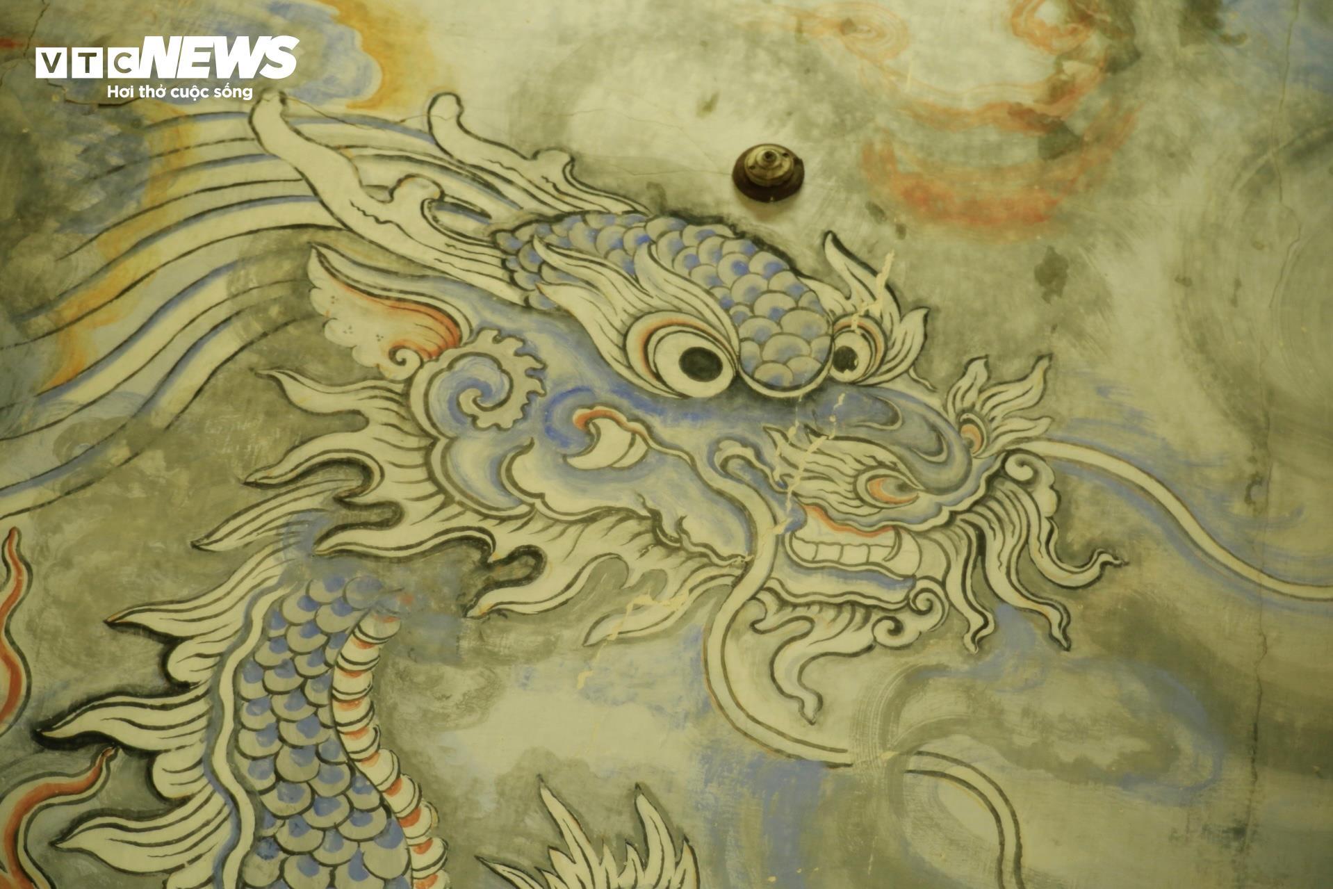 Quốc tự gắn với vị vua thứ 3 triều Nguyễn, có bức tranh rồng lớn nhất Việt Nam - 6