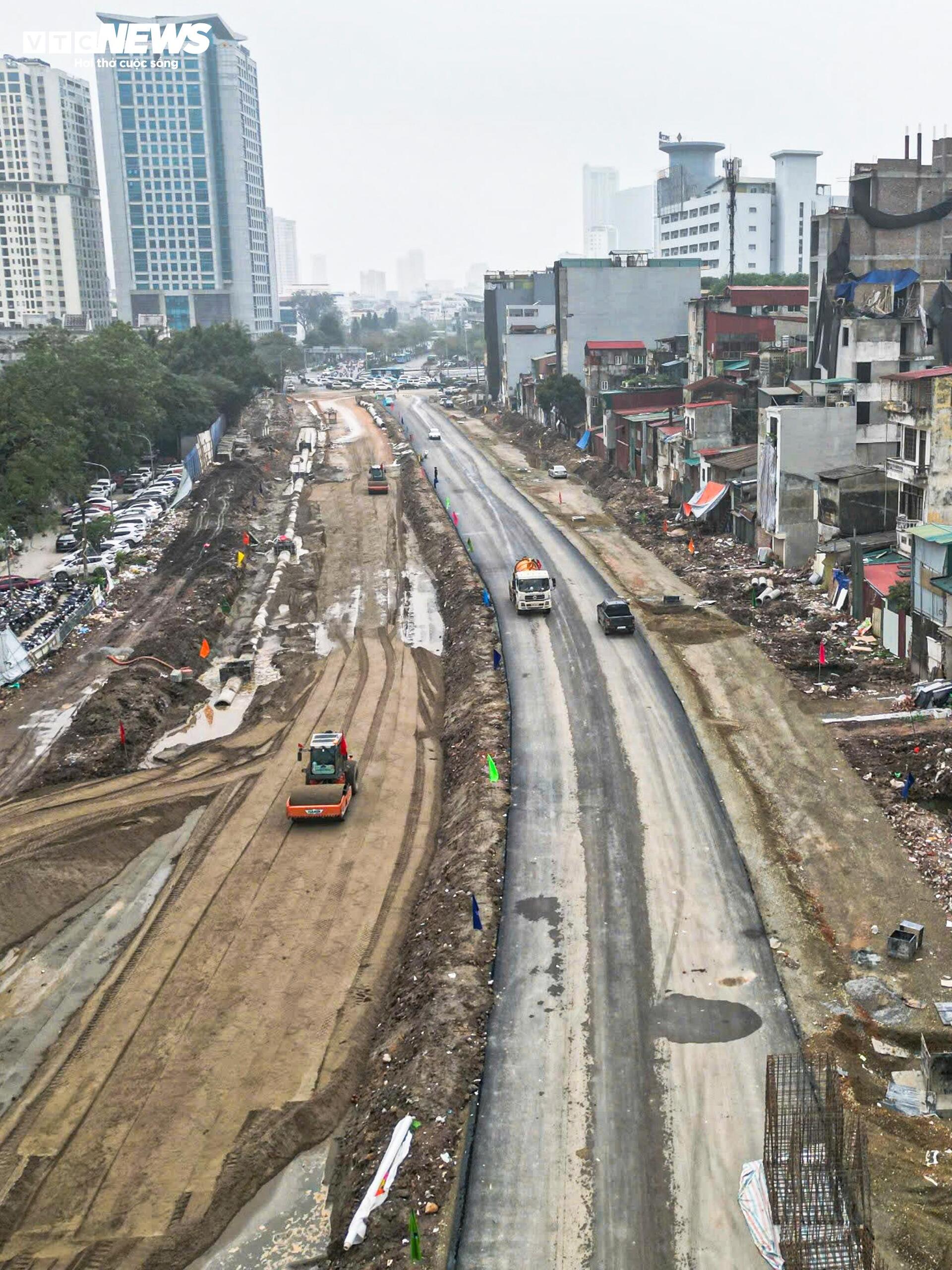 Diện mạo mới đường Vành đai 1 sau cao điểm thi công xuyên Tết - 7