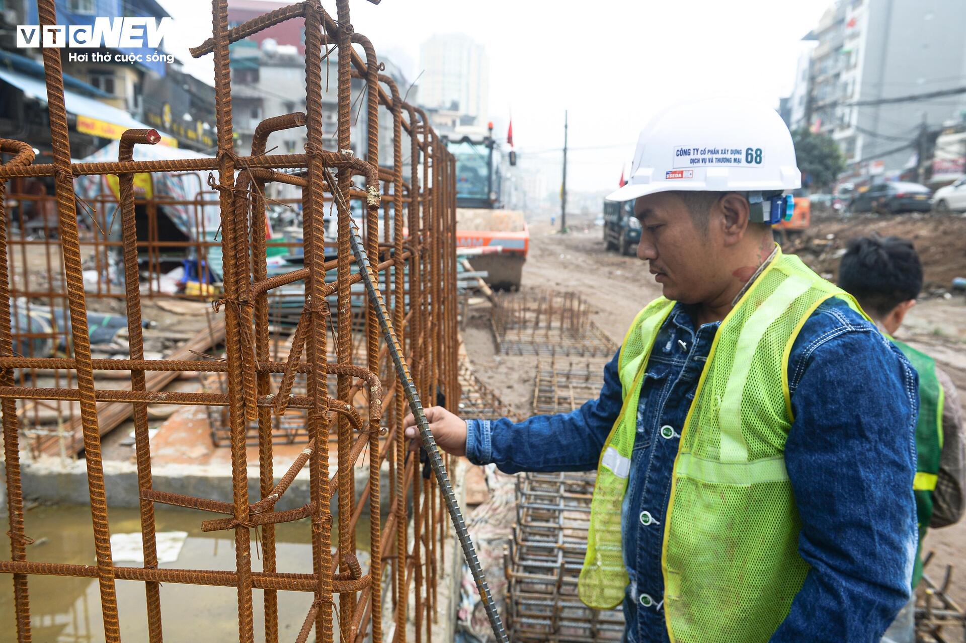 Diện mạo mới đường Vành đai 1 sau cao điểm thi công xuyên Tết - 6