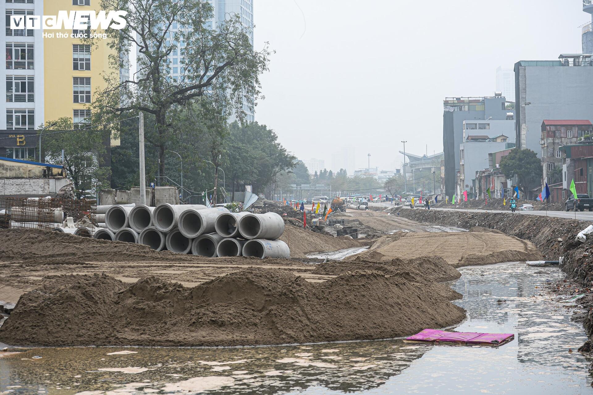Diện mạo mới đường Vành đai 1 sau cao điểm thi công xuyên Tết - 9