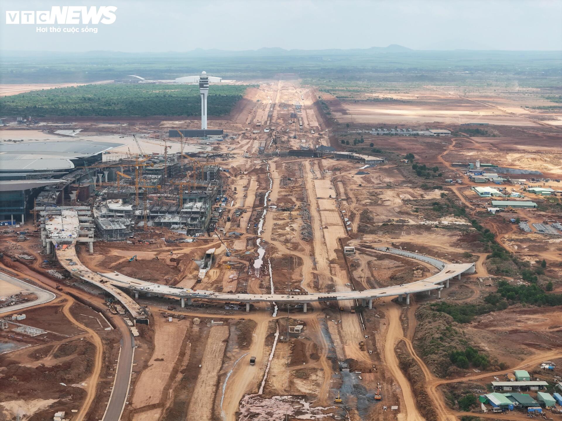 Toàn cảnh sân bay Long Thành trước mốc dự kiến vận hành thương mại - 2