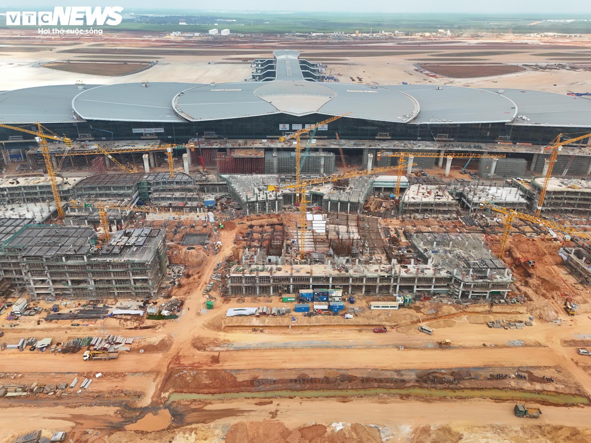 Toàn cảnh sân bay Long Thành trước mốc dự kiến vận hành thương mại - 3