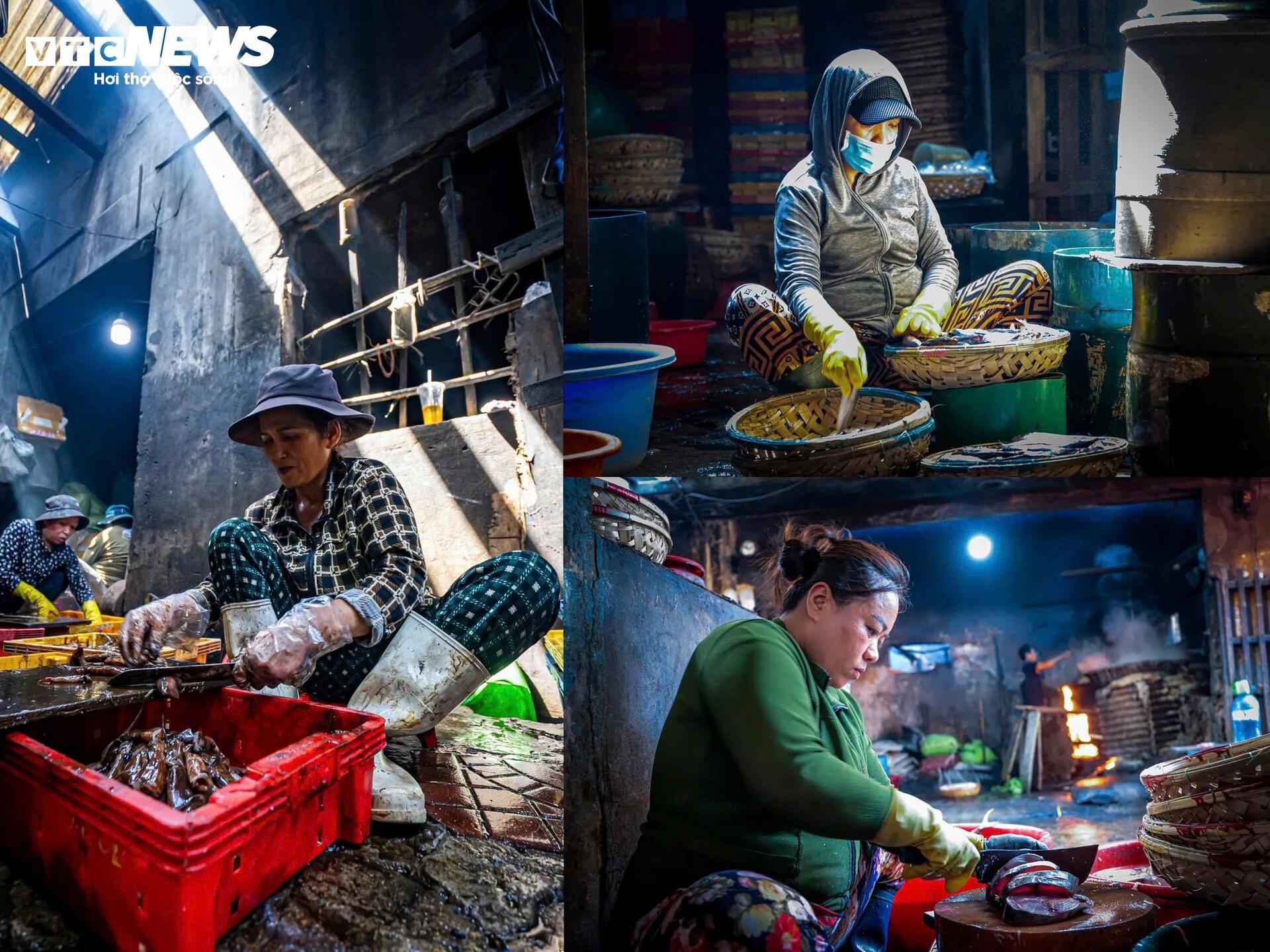 Những người phụ nữ gồng mình gánh sinh kế trên bến cá Tam Quan - 3